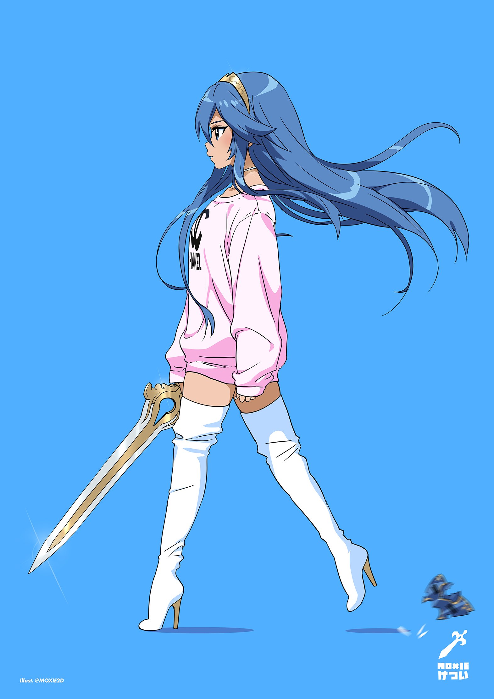 Lucina (animelegs Anime GIF)