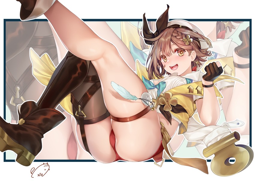 Gotta love how the straps pressed her thighs [Atelier Ryza] - Atelier Ryza