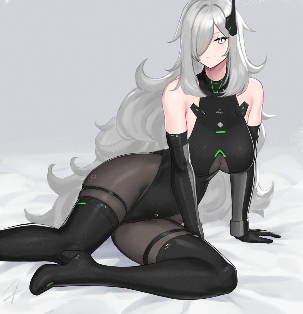 Black/Green Bodysuit [Original] - Original