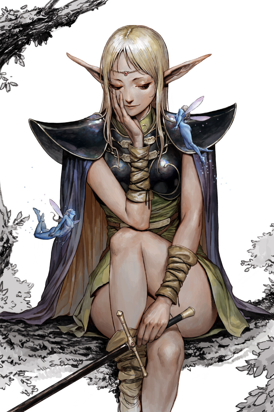 Deedlit by Kyoung Hwan Kim (animelegs Anime GIF)