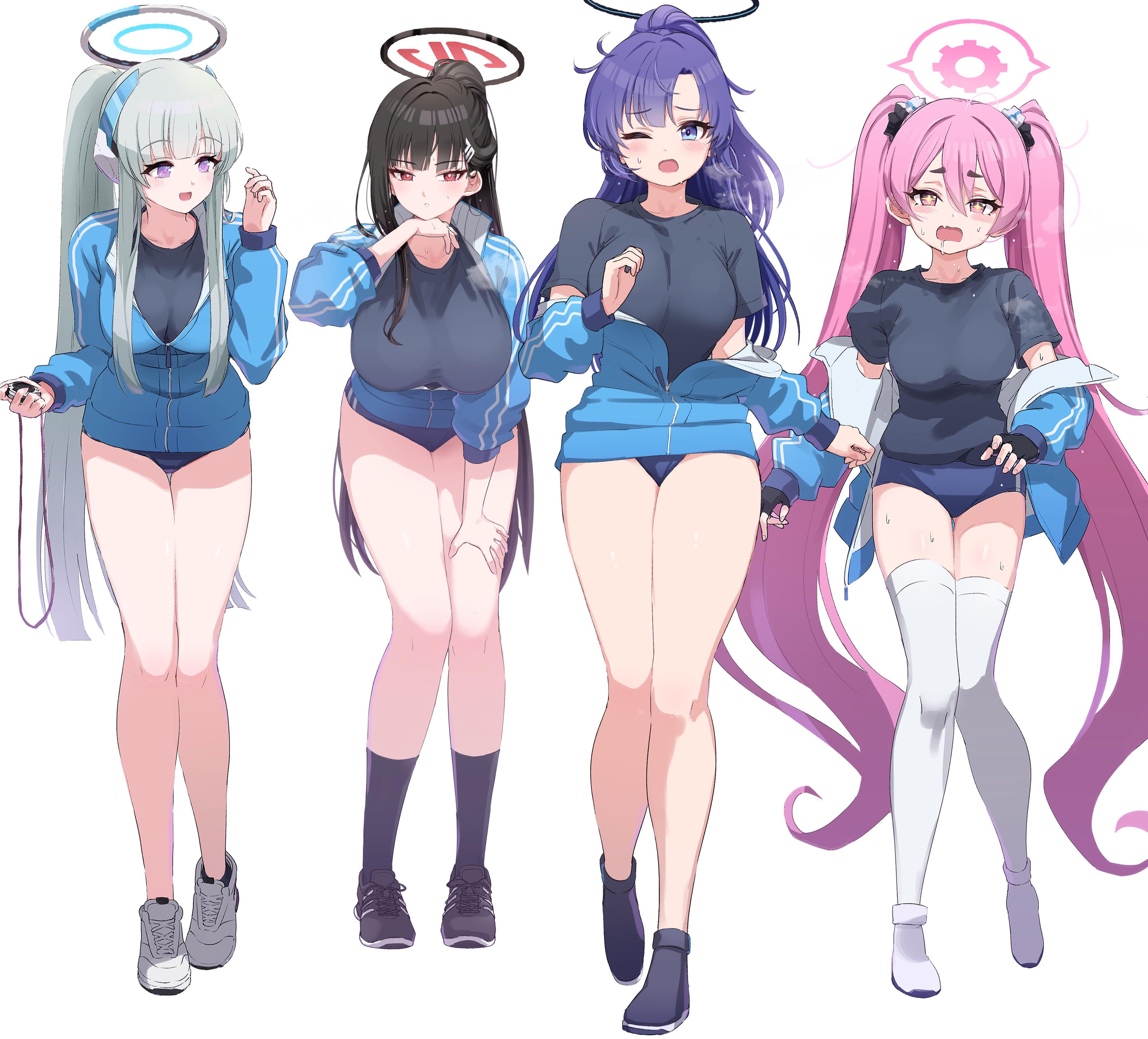 Noa, Rio, Yuuka, & Koyuki [Blue Archive] - Blue Archive