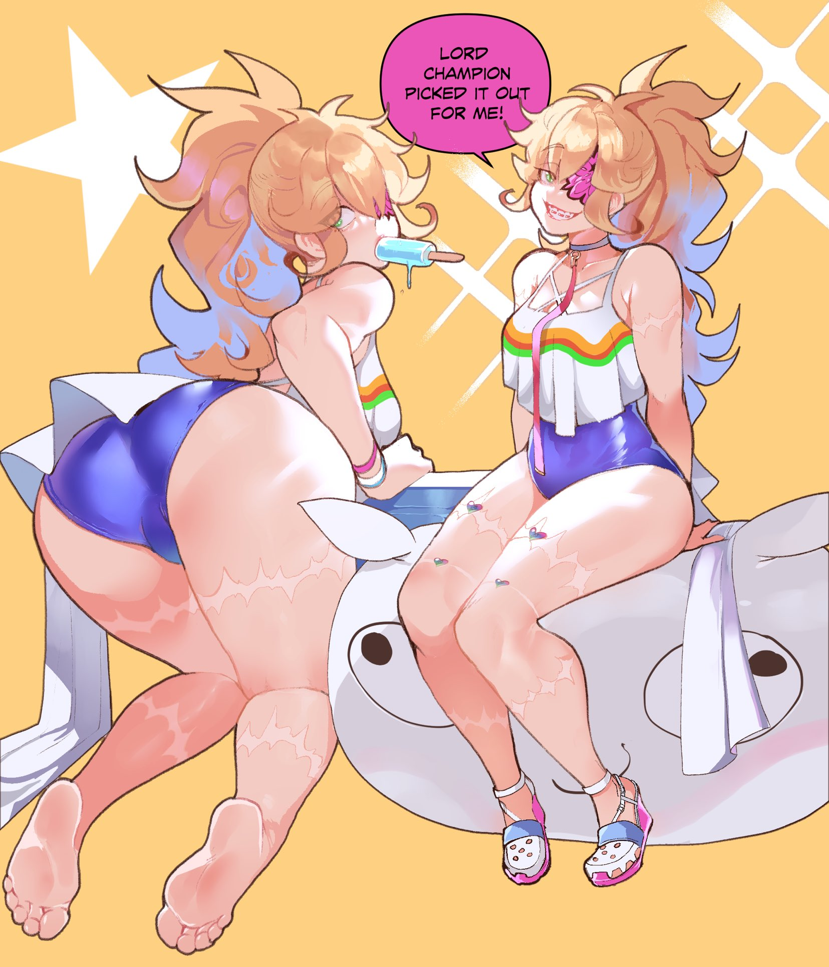 Summer Evangeline (by nyantcha) [Original] - by nyantcha