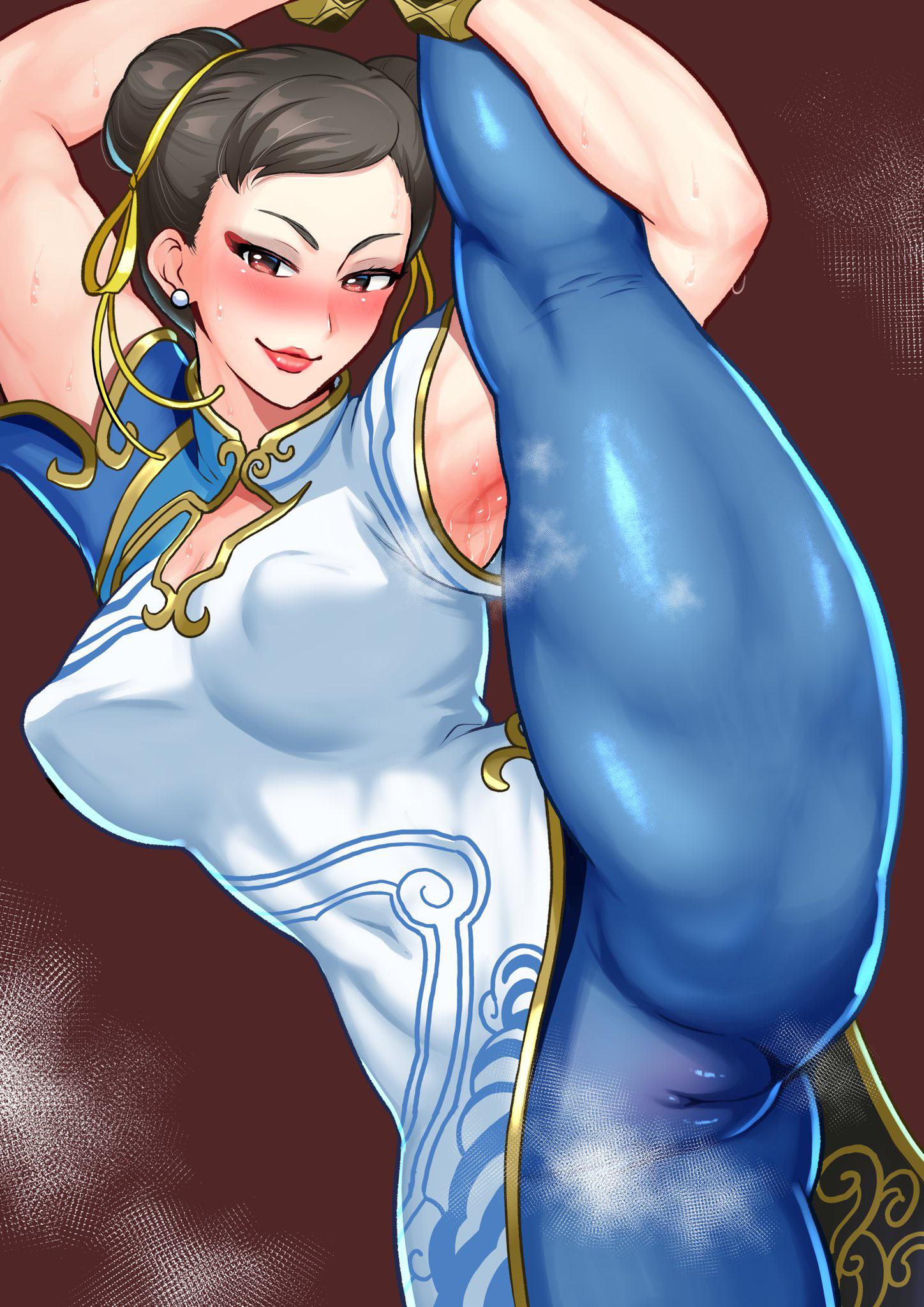 Flexible Chun-Li (kankanharurukan) [Street Fighter] - kankanharurukan