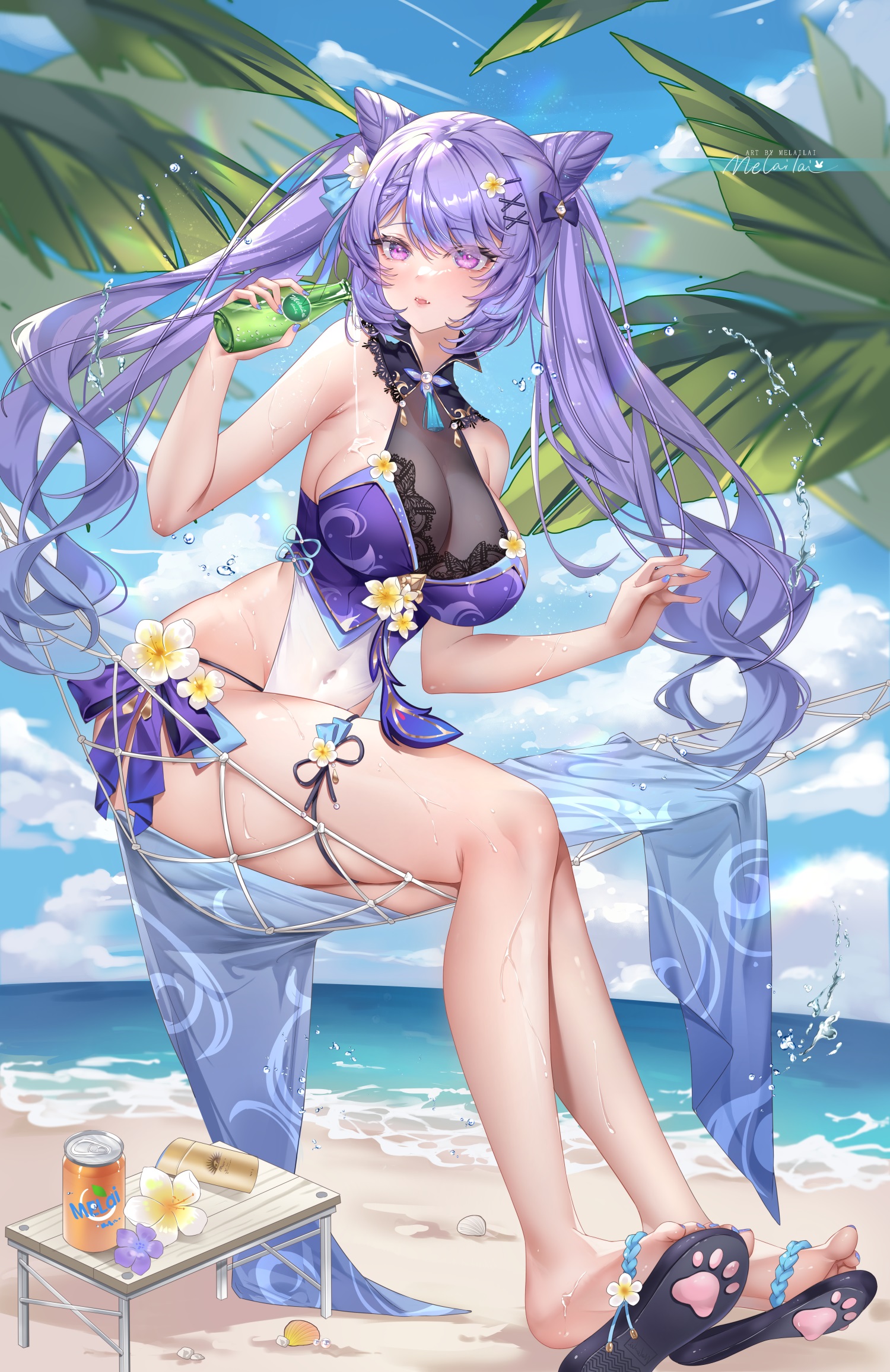 Summer Keqing [Genshin Impact] - Genshin Impact