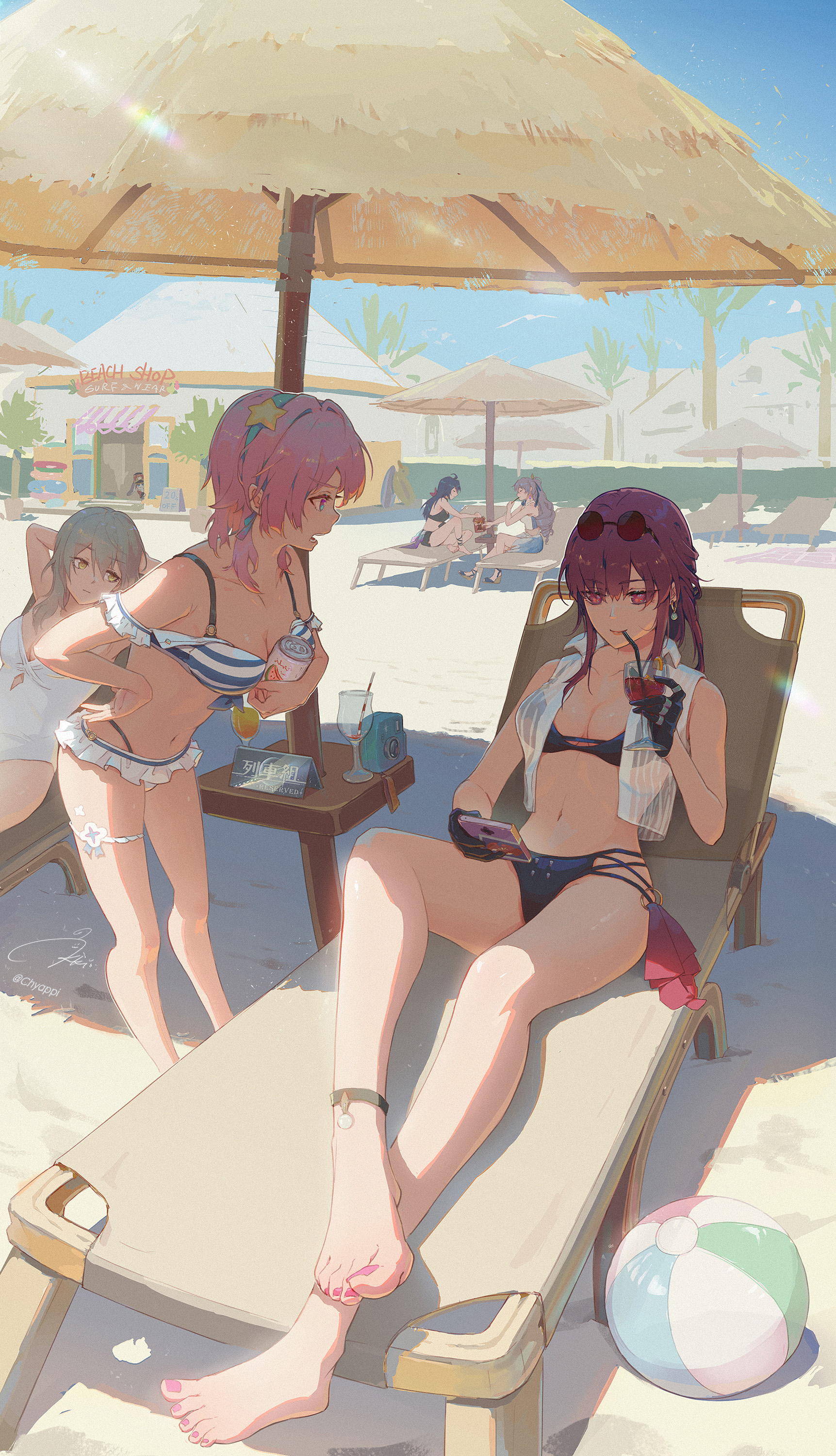 Girls at the beach [Honkai: Star Rail] - Honkai: Star Rail