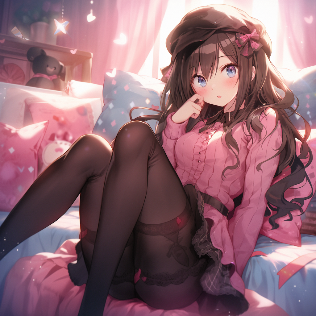 Gotta love stockings (animelegs Anime GIF)