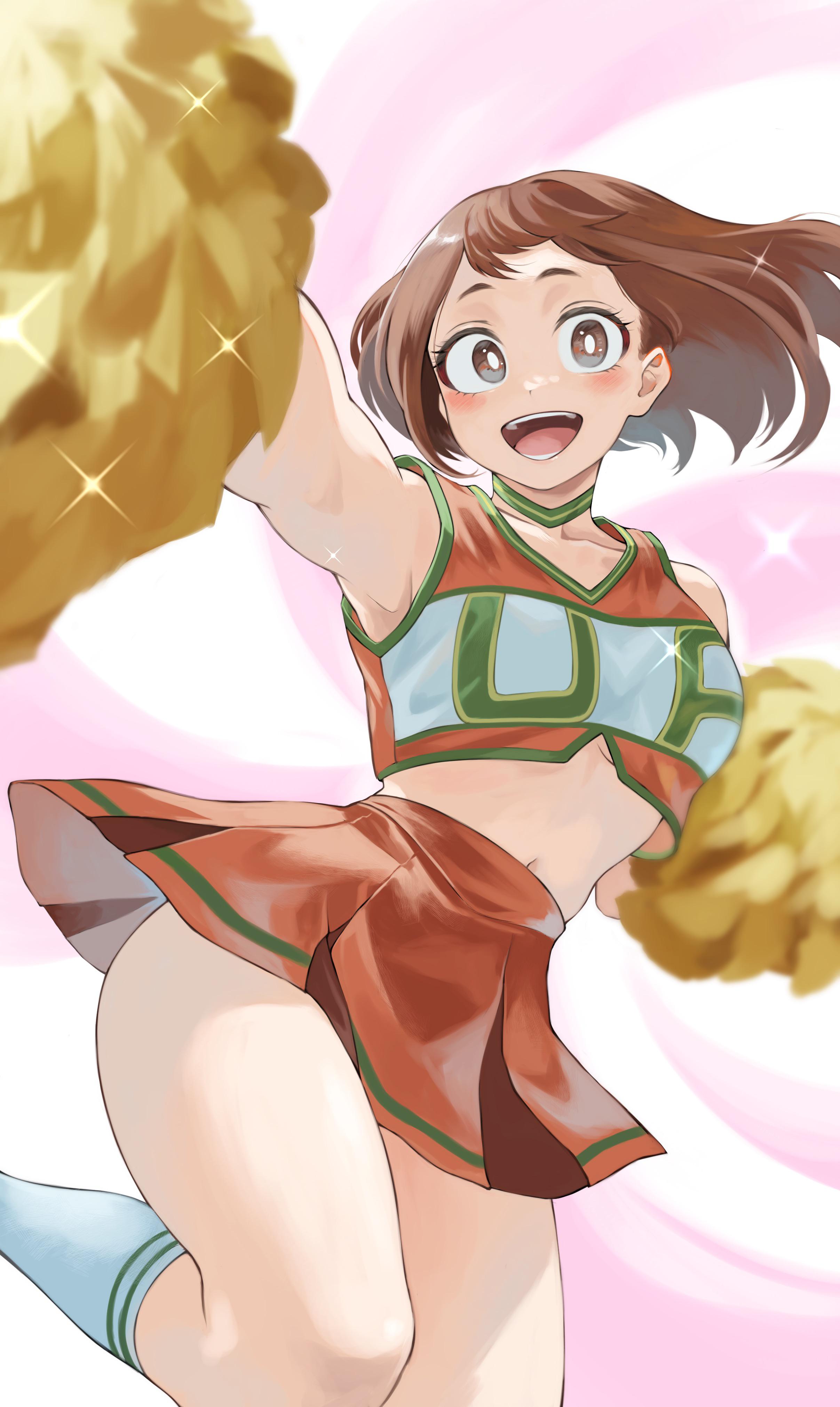 Cute Cheerleading Ochako [My Hero Academia] - My Hero Academia