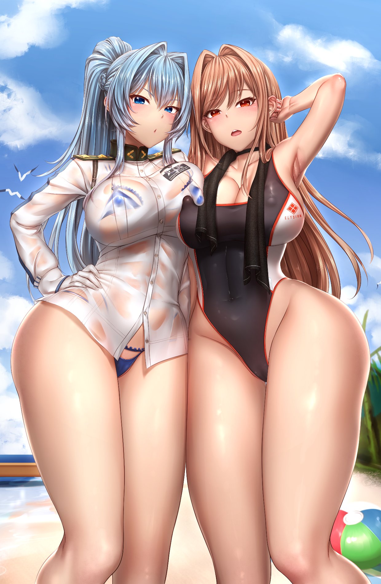 Nikke and Rapi (yui hiroshi) - yui hiroshi
