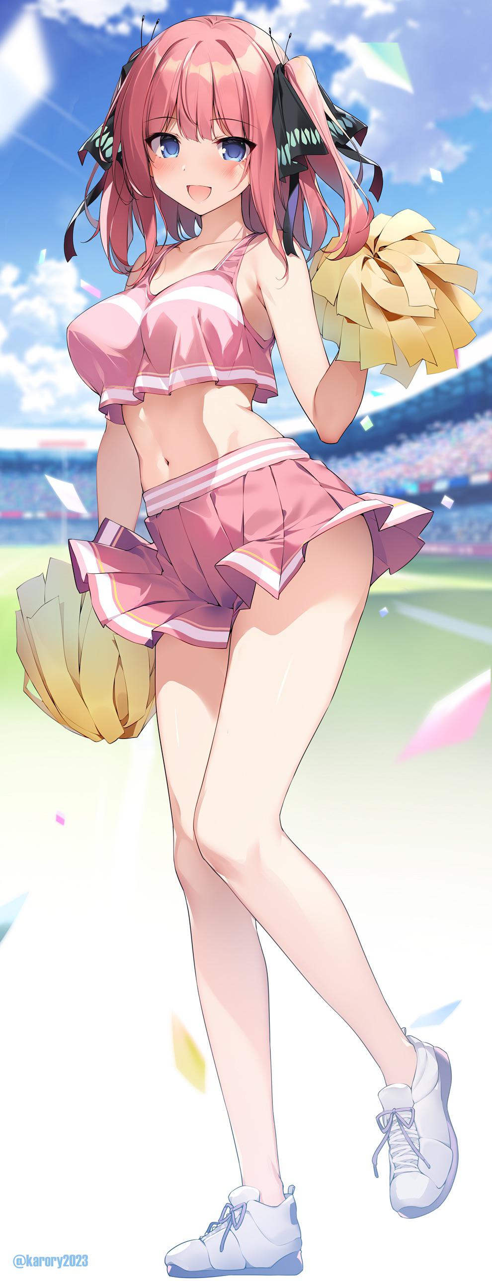Cheerleader Nino (by karory) [Quintessential Quintuplets] - by karory