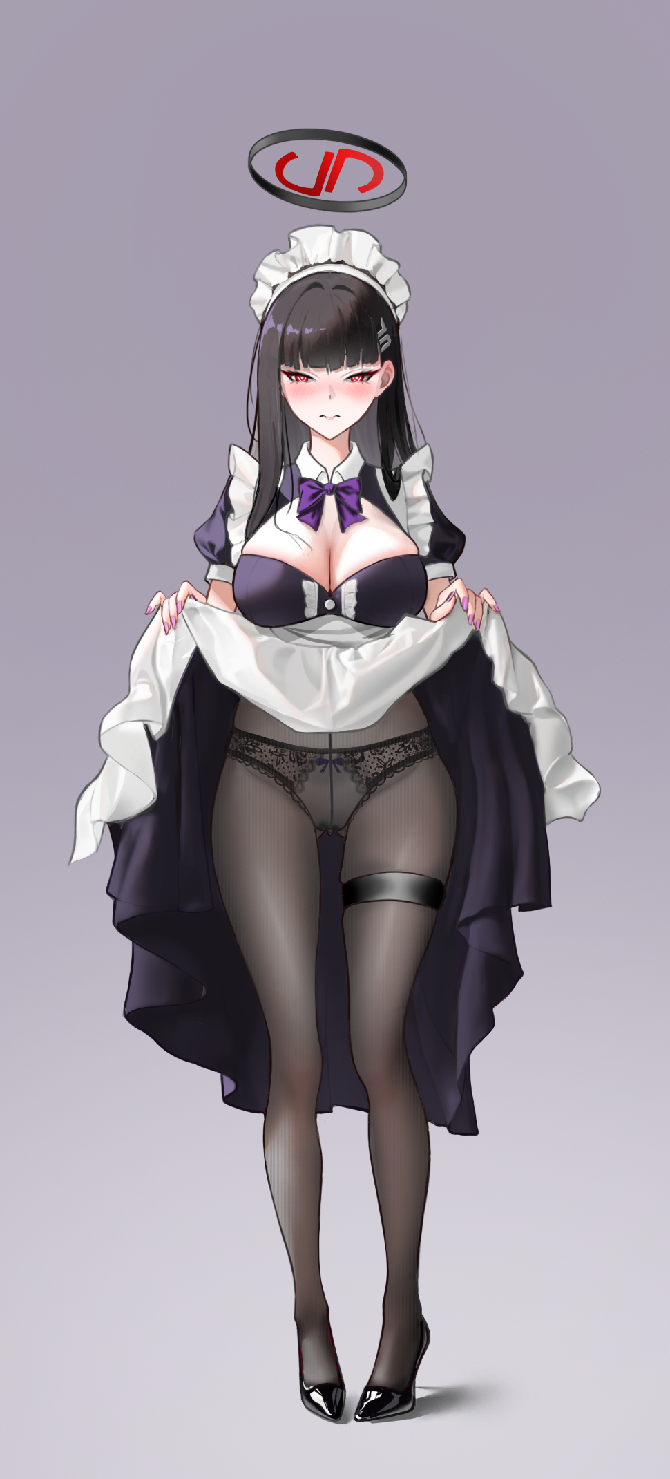 Rio lifting her skirt [Blue Archive] - Blue Archive