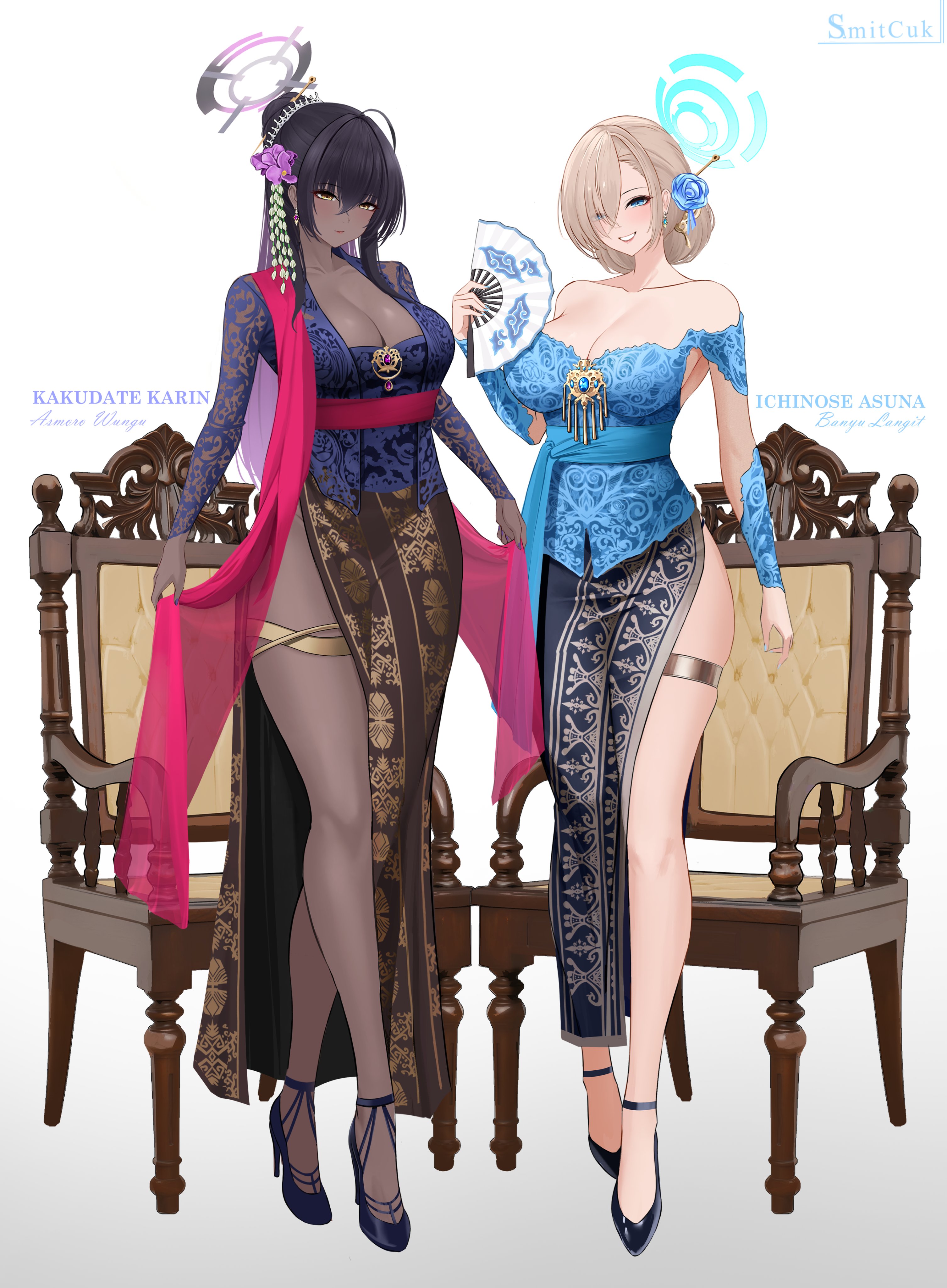 lovely Karin and Asuna (@SmitCuk)[Blue Archive] - @SmitCuk