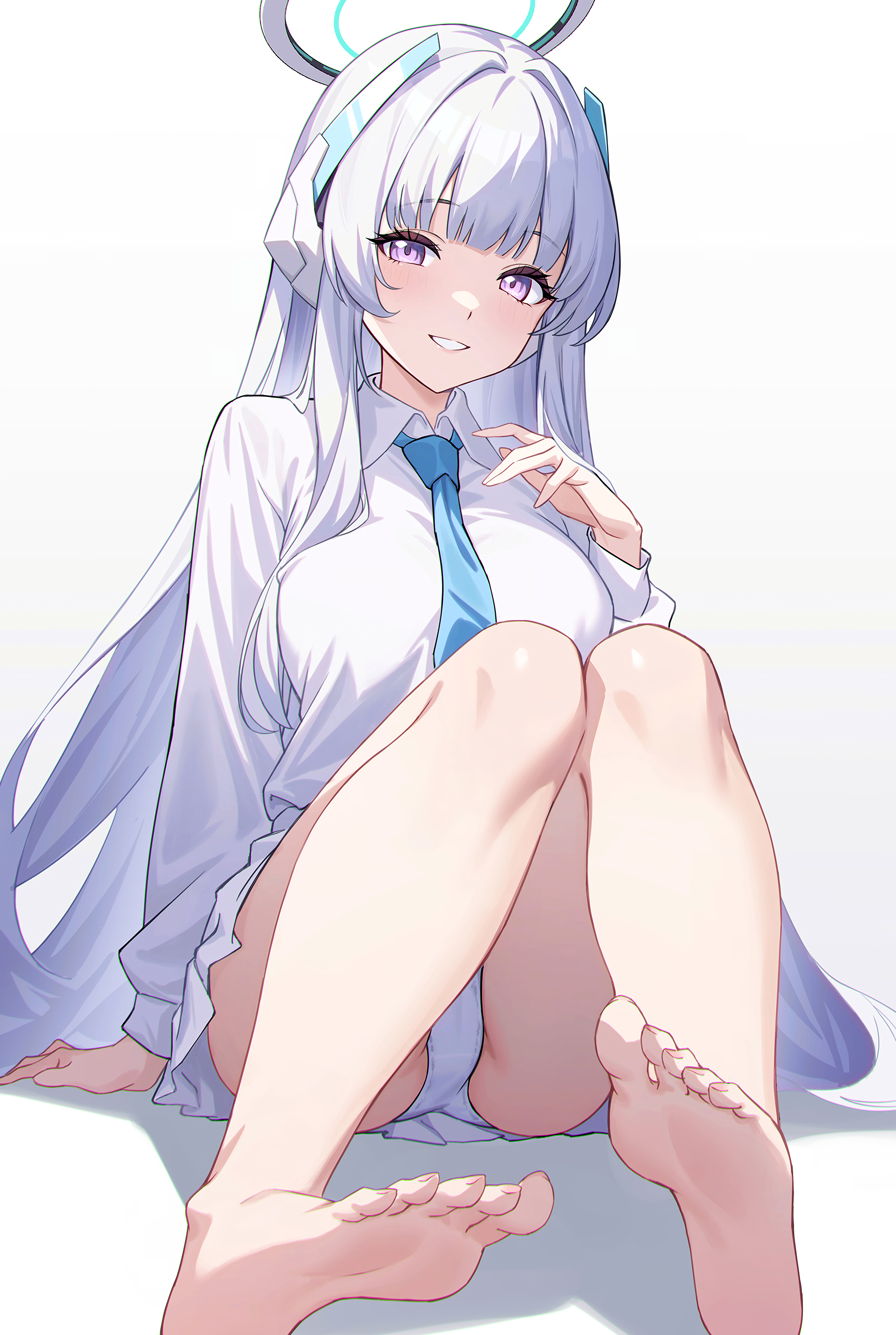 Noa's bare legs [Blue Archive] - Blue Archive