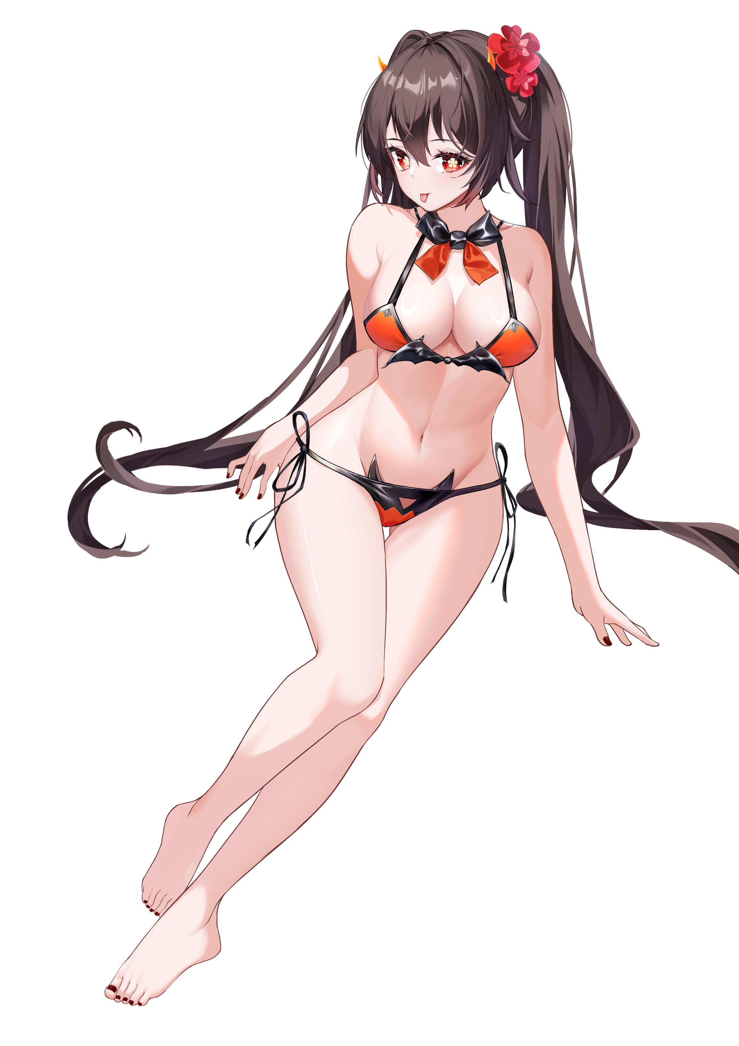 Hu Tao in bikini [Genshin Impact] - Genshin Impact