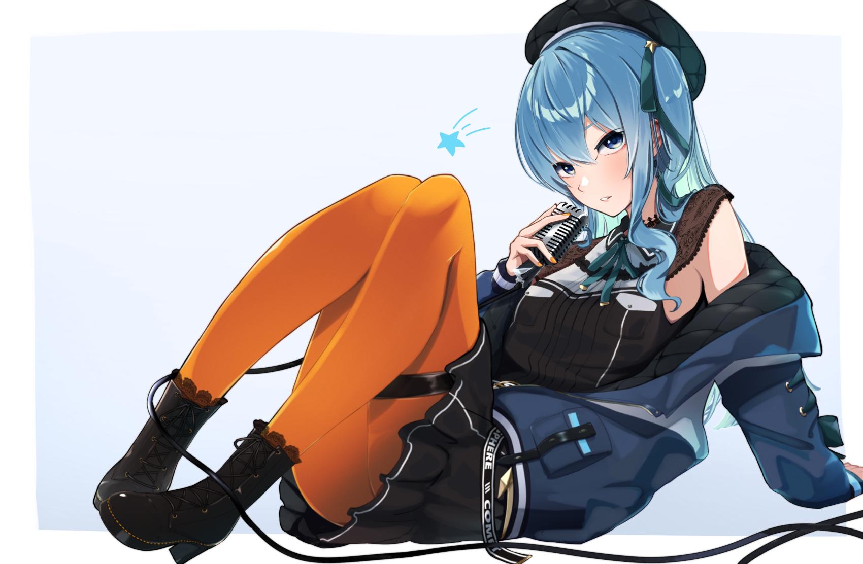 Suisei's Orange Tights [Hololive] - Hololive