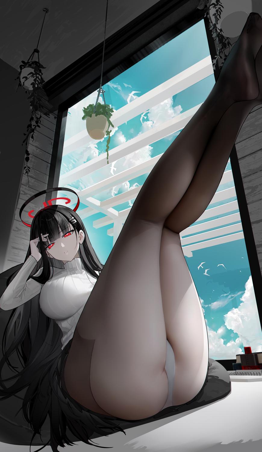 Rio's thighs [Blue Archive] - Blue Archive