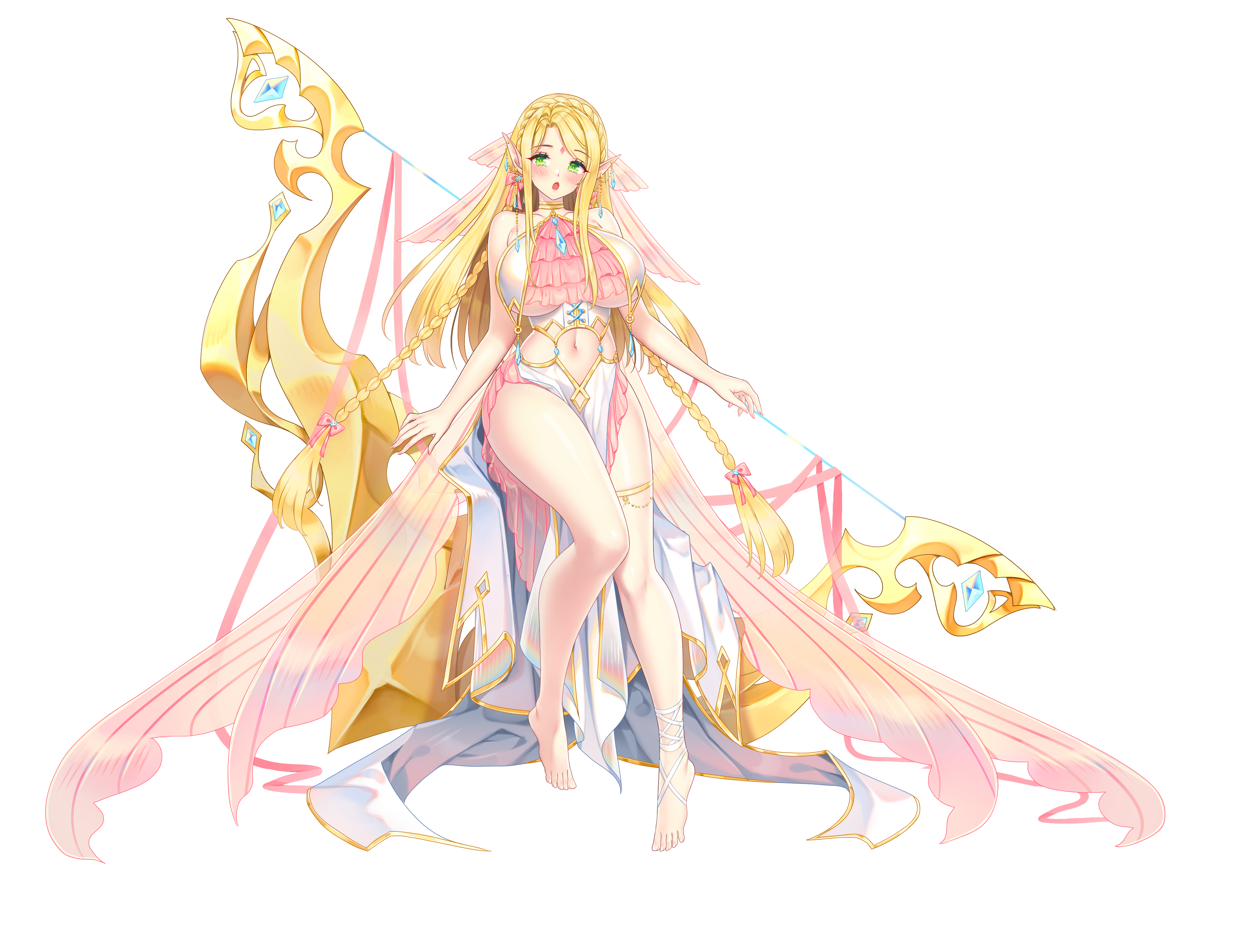 Sexy Elf with long smooth legs [Horny Suika: Wet Watermelon] - Horny Suika: Wet Watermelon