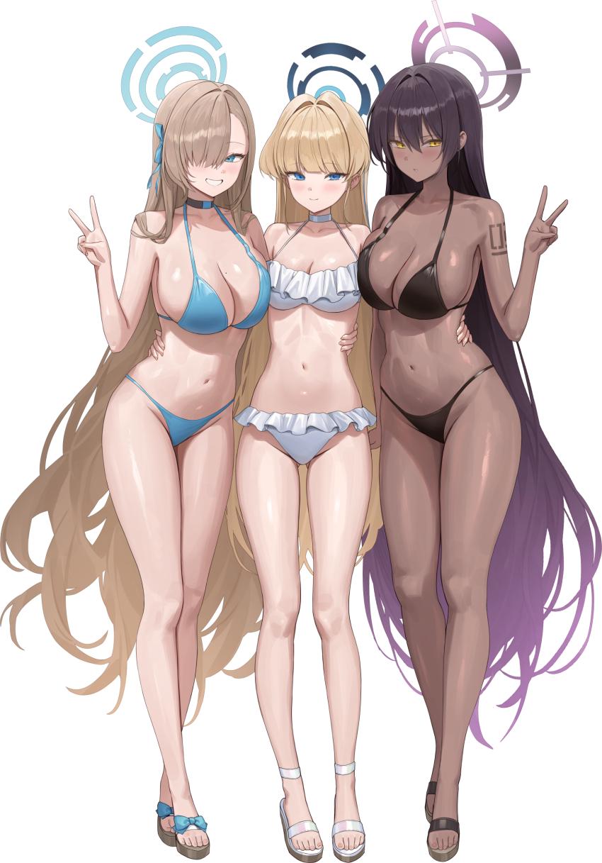 Asuna, Toki, and Karin [Blue Archive] - Blue Archive