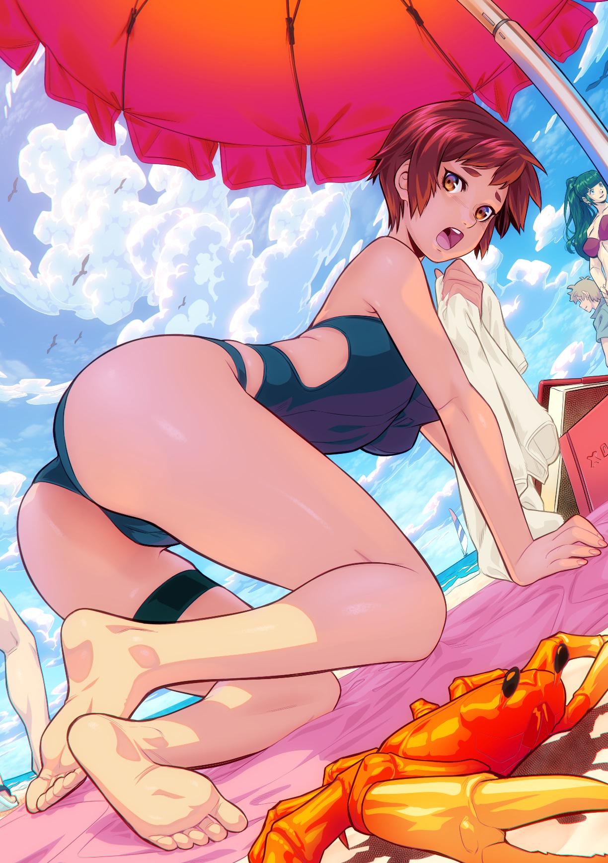 [OC] Kei from WiFi Wars: Speedometer in Swimsuit. - OC