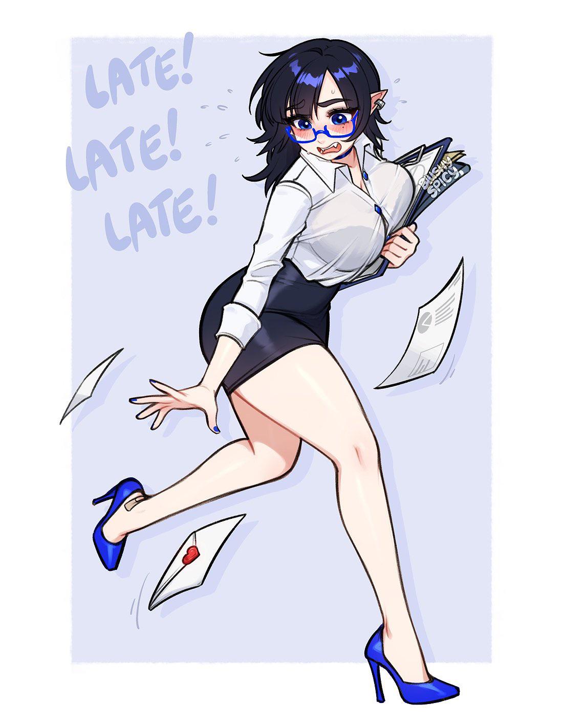 She’s in a hurry [Original] - Original