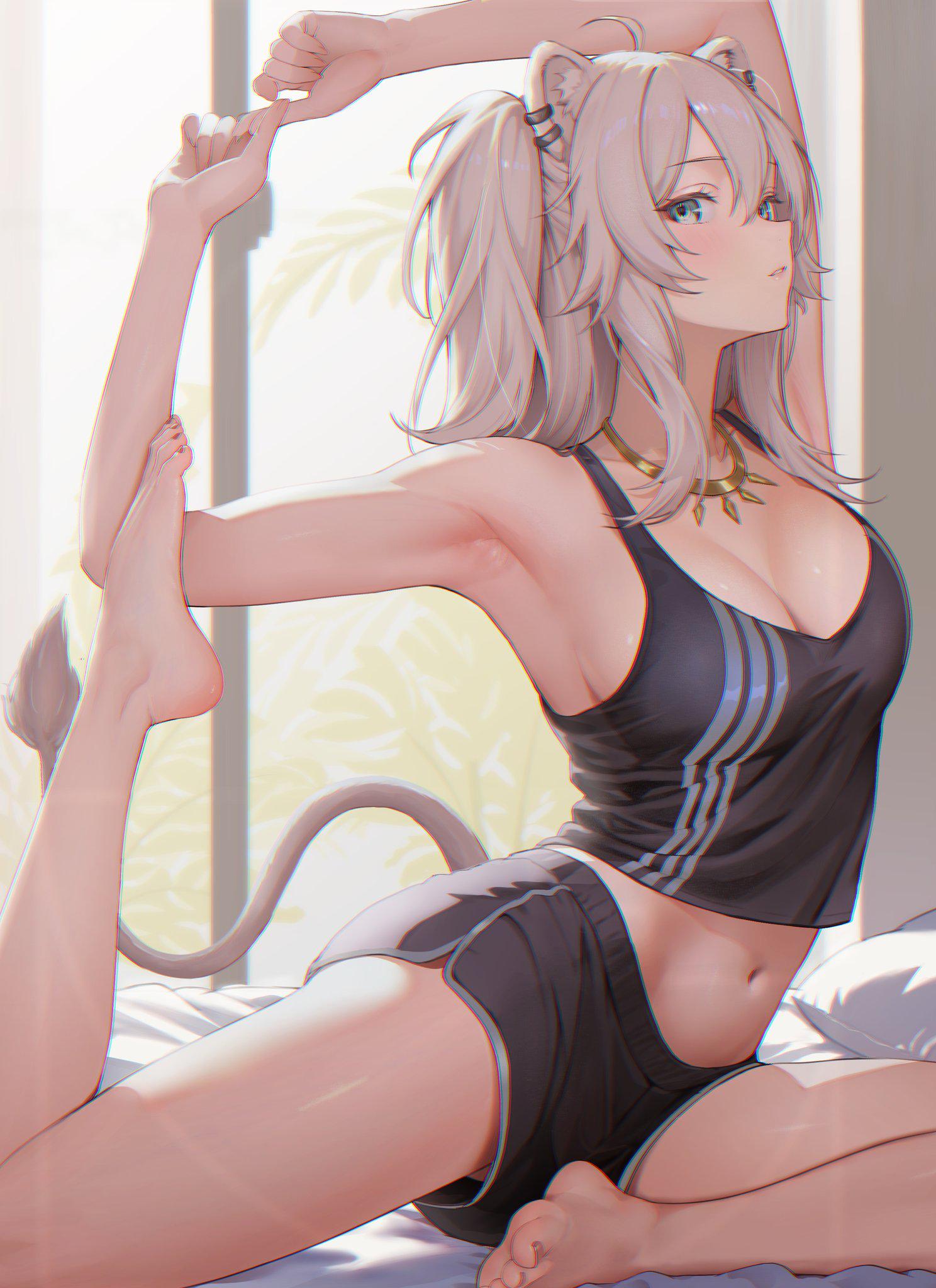 Botan Stretches [Hololive] - Hololive