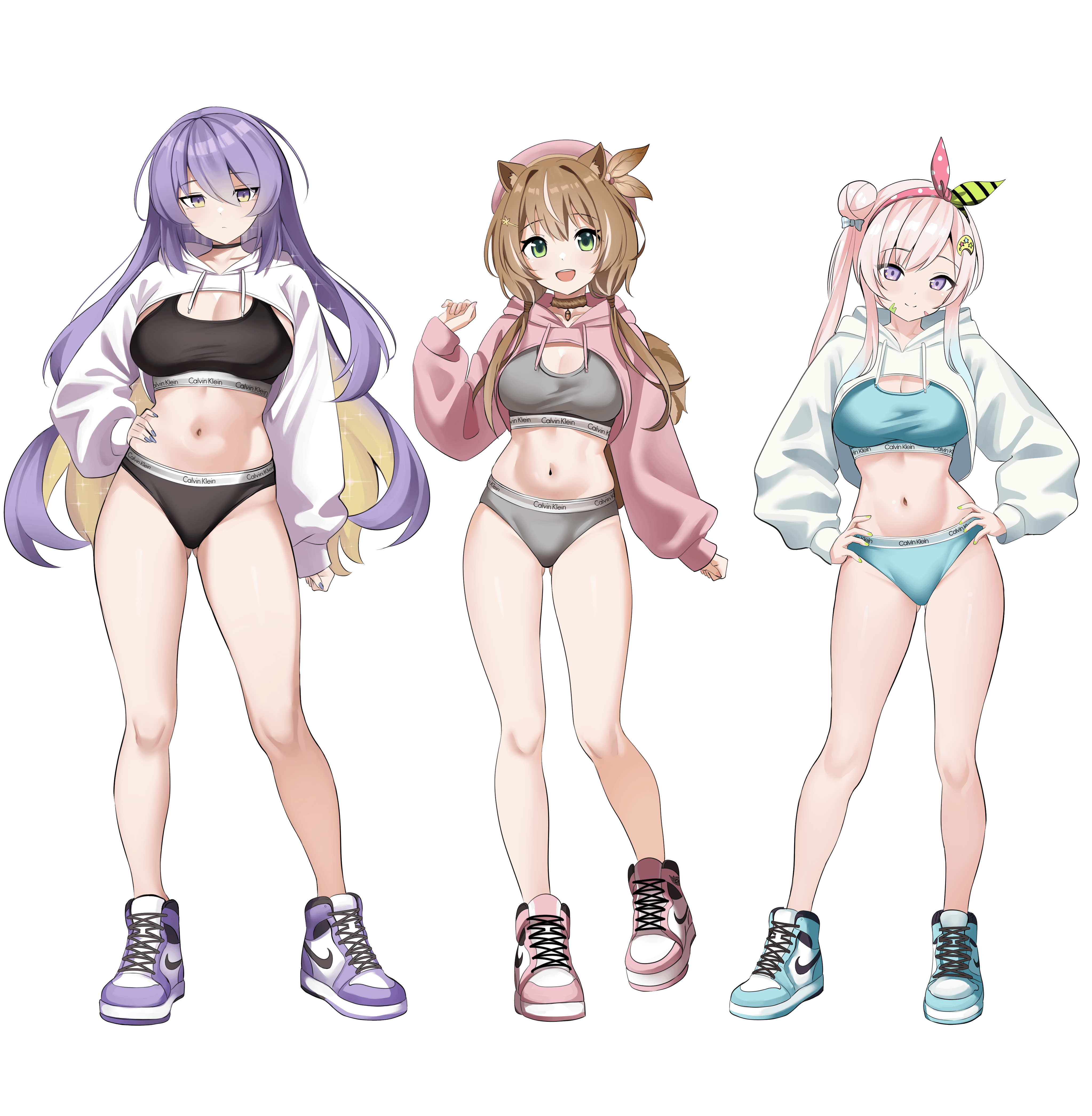 Moona, Risu, and Lofi [Hololive] - Hololive