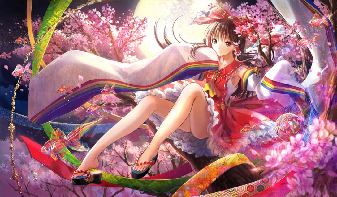 cherry blossoms [touhou] - touhou