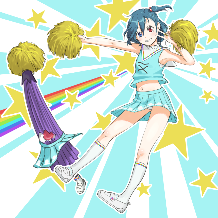 umbrella cheerleader [touhou] - touhou