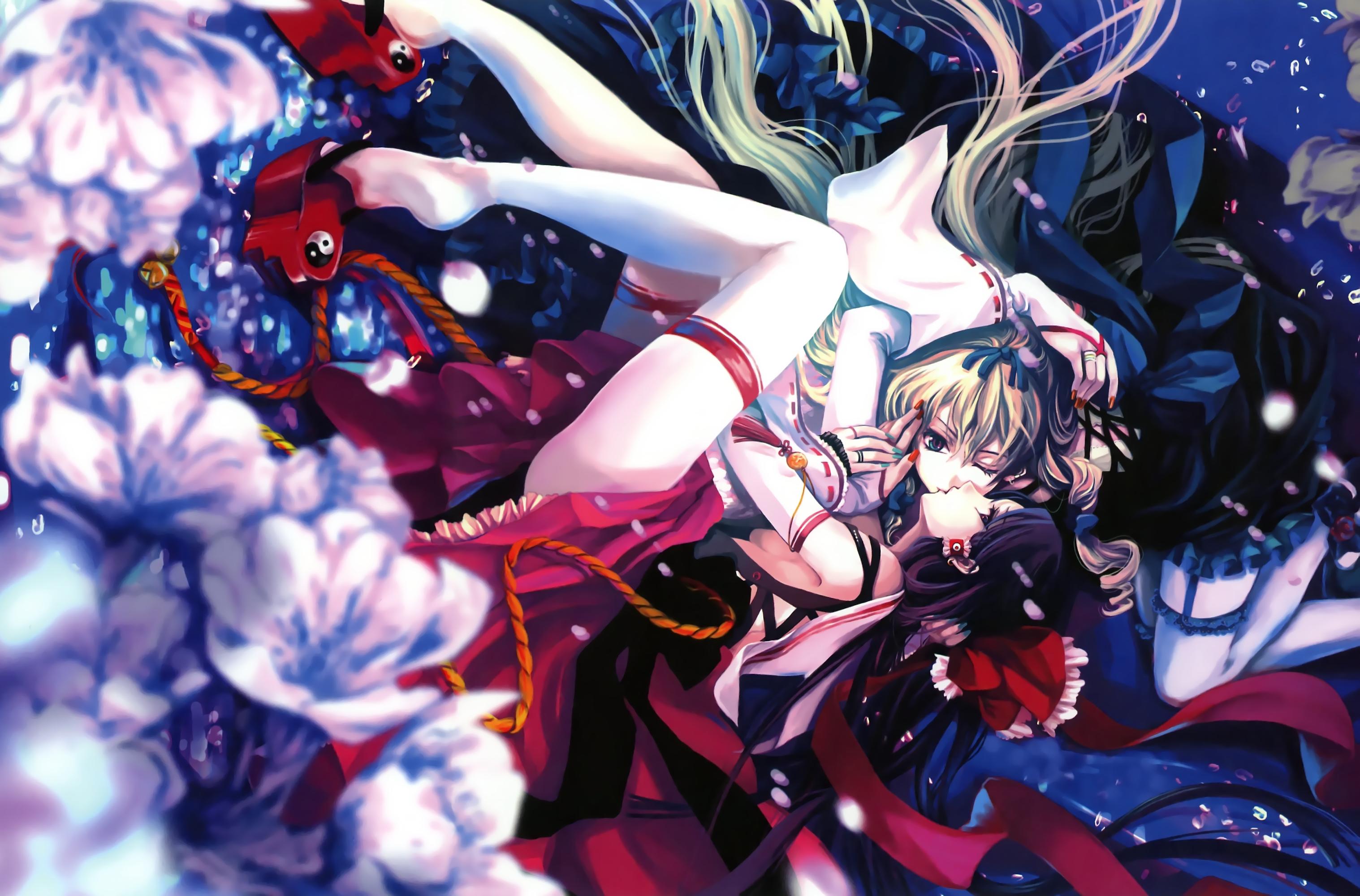 kiss [touhou] - touhou
