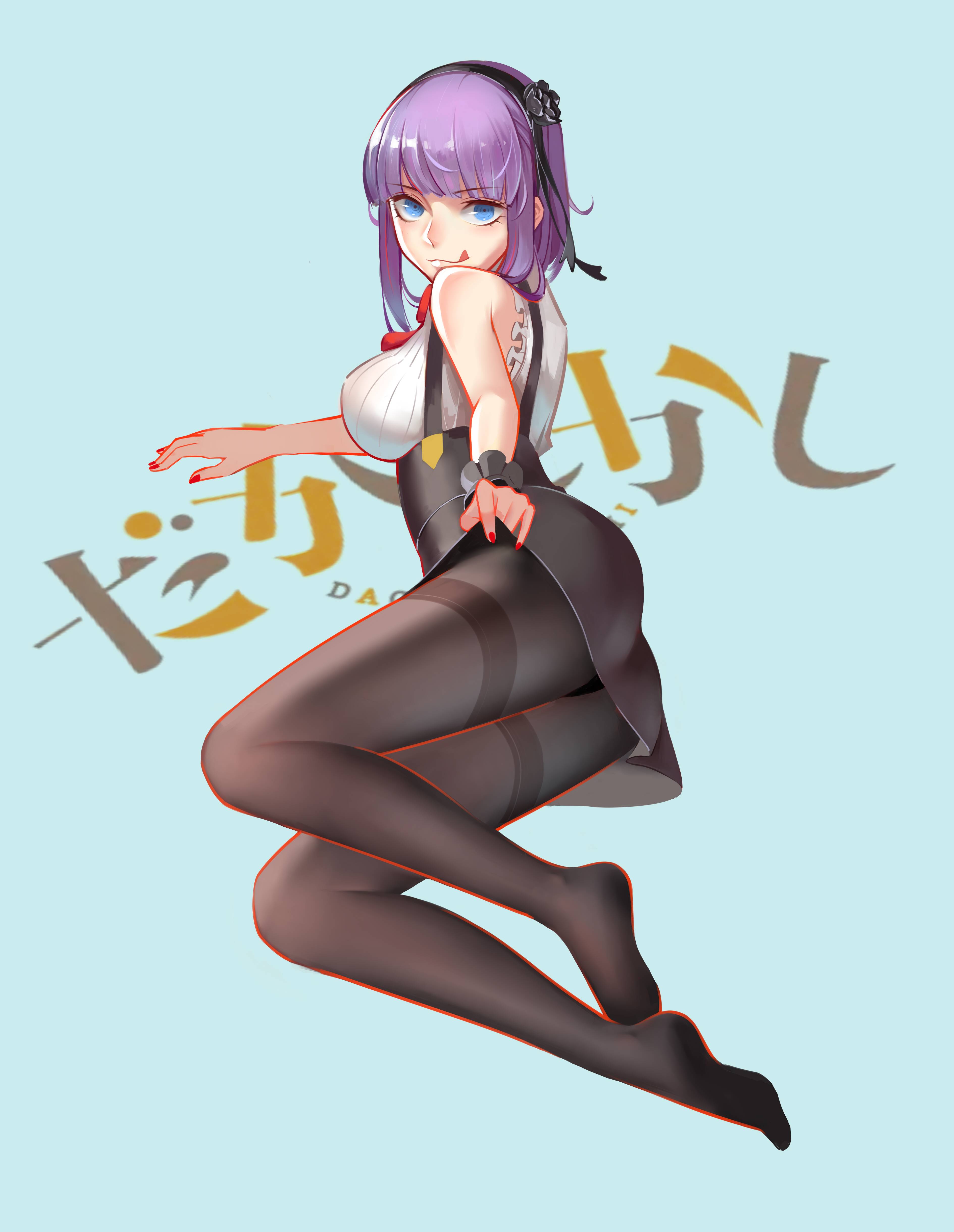 Hotaru [Dagashi Kashi] [xpost /r/animelegwear] - Dagashi Kashi