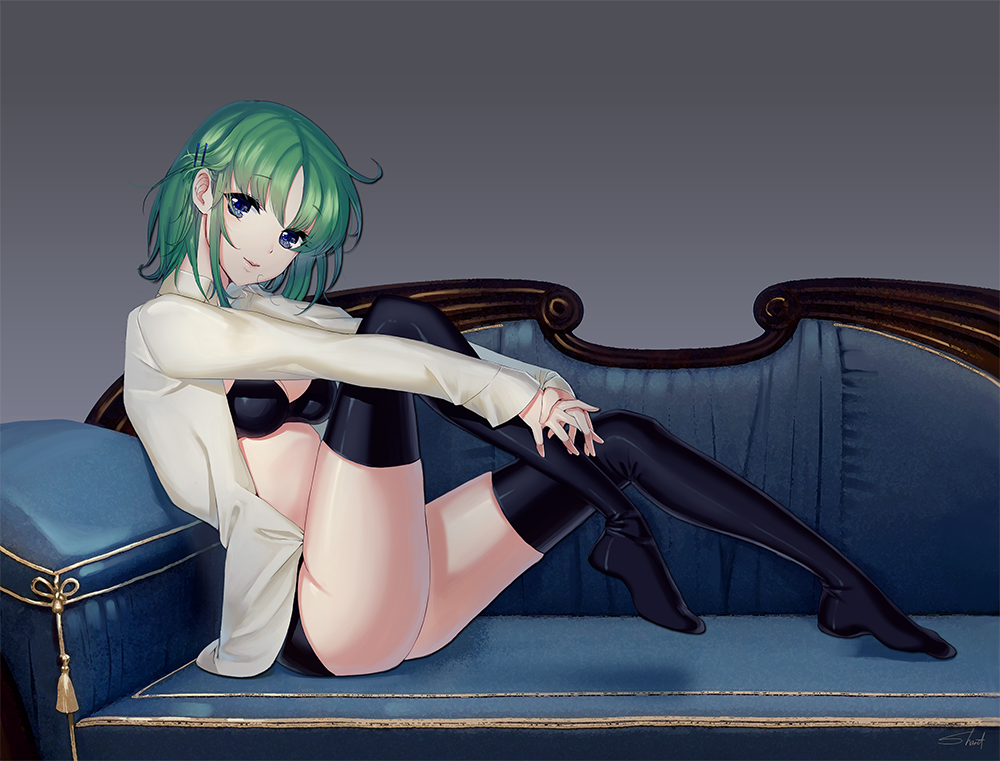 Pleasant Smile [Touhou] [xpost /r/animelegwear] - Touhou