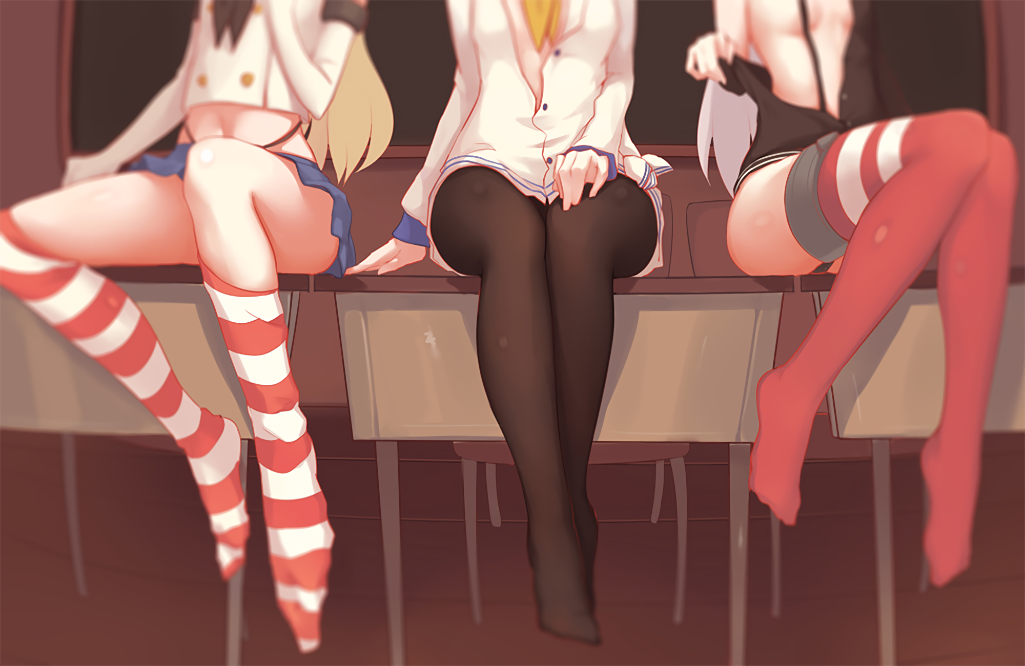 All Lined Up [Kantai Collection] - Kantai Collection