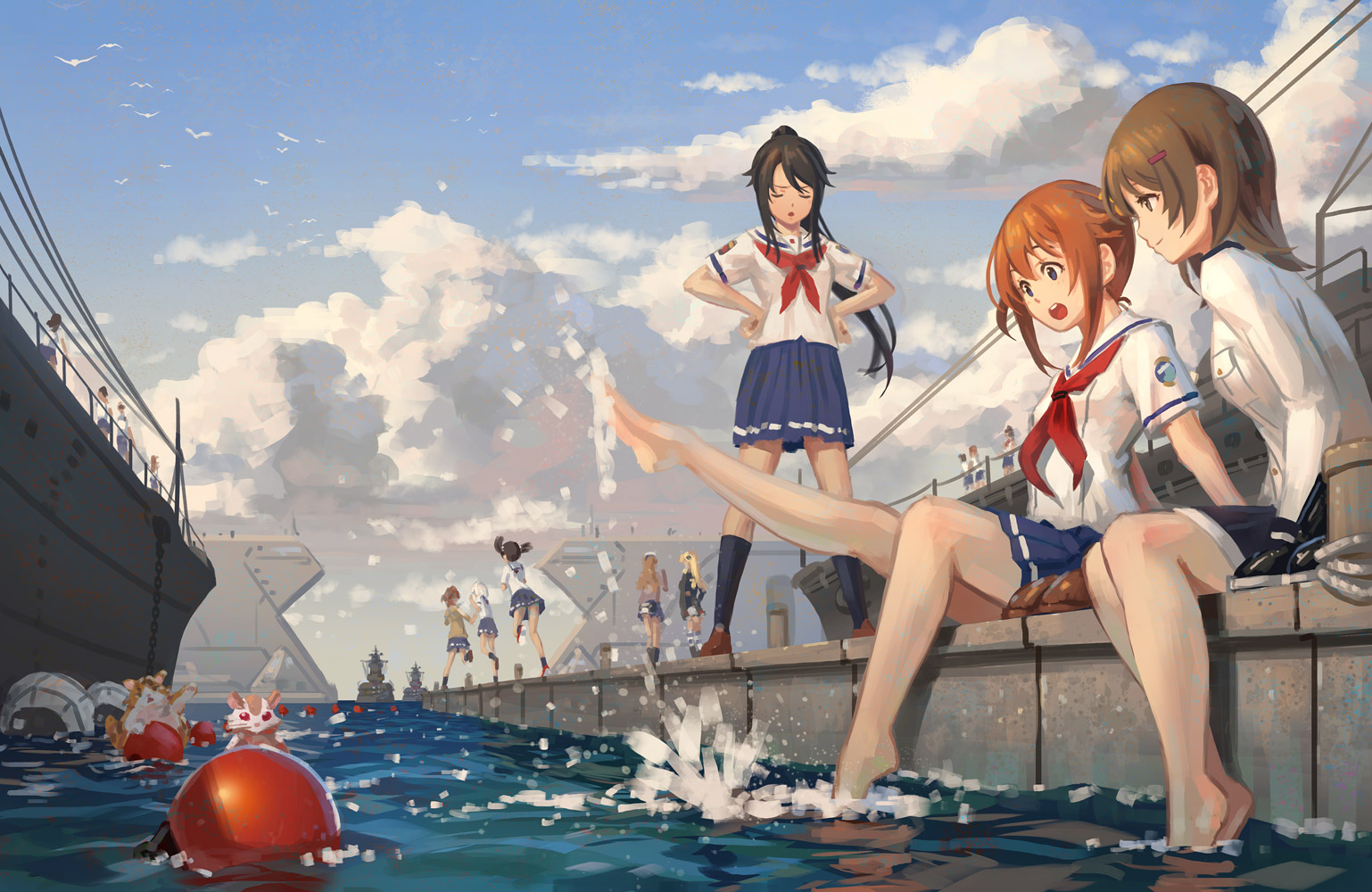 splashing [original] - original