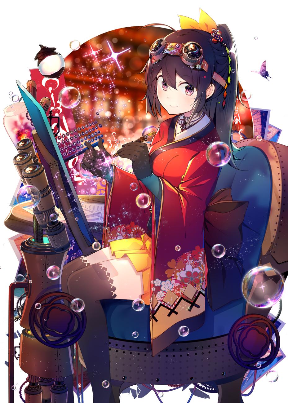 Kimono Steampunk (nmaaaaa) [Original] /better quality in comments/ - nmaaaaa