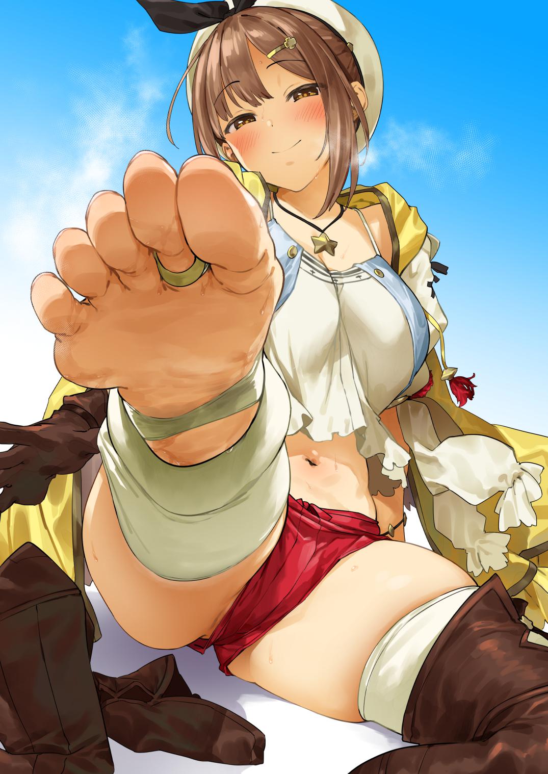 Ryza's Thick THIGHS + Foot service (Pija) [Atelier Ryza] - Pija