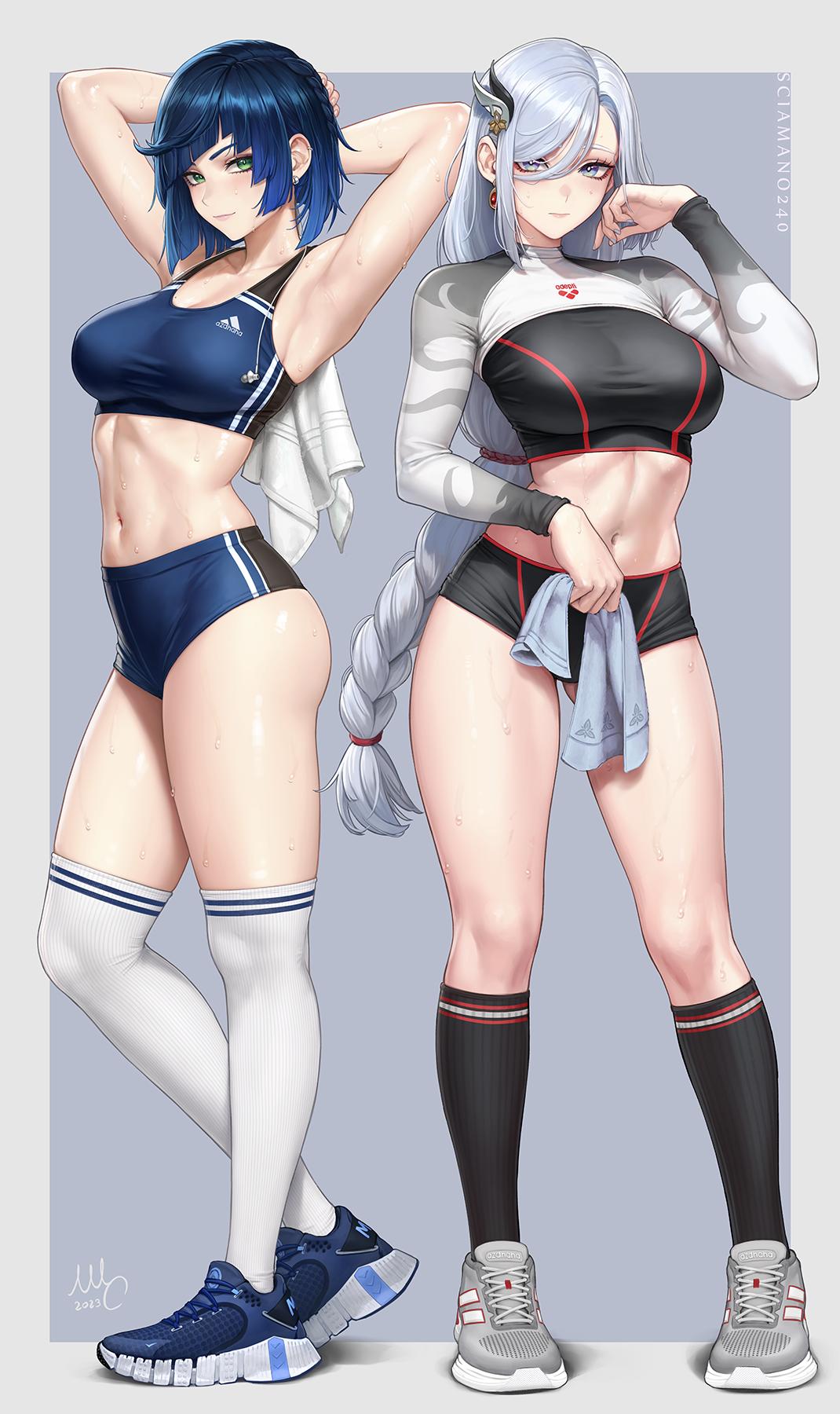 Yelan &amp; Shenhe [Genshin Impact] - Genshin Impact