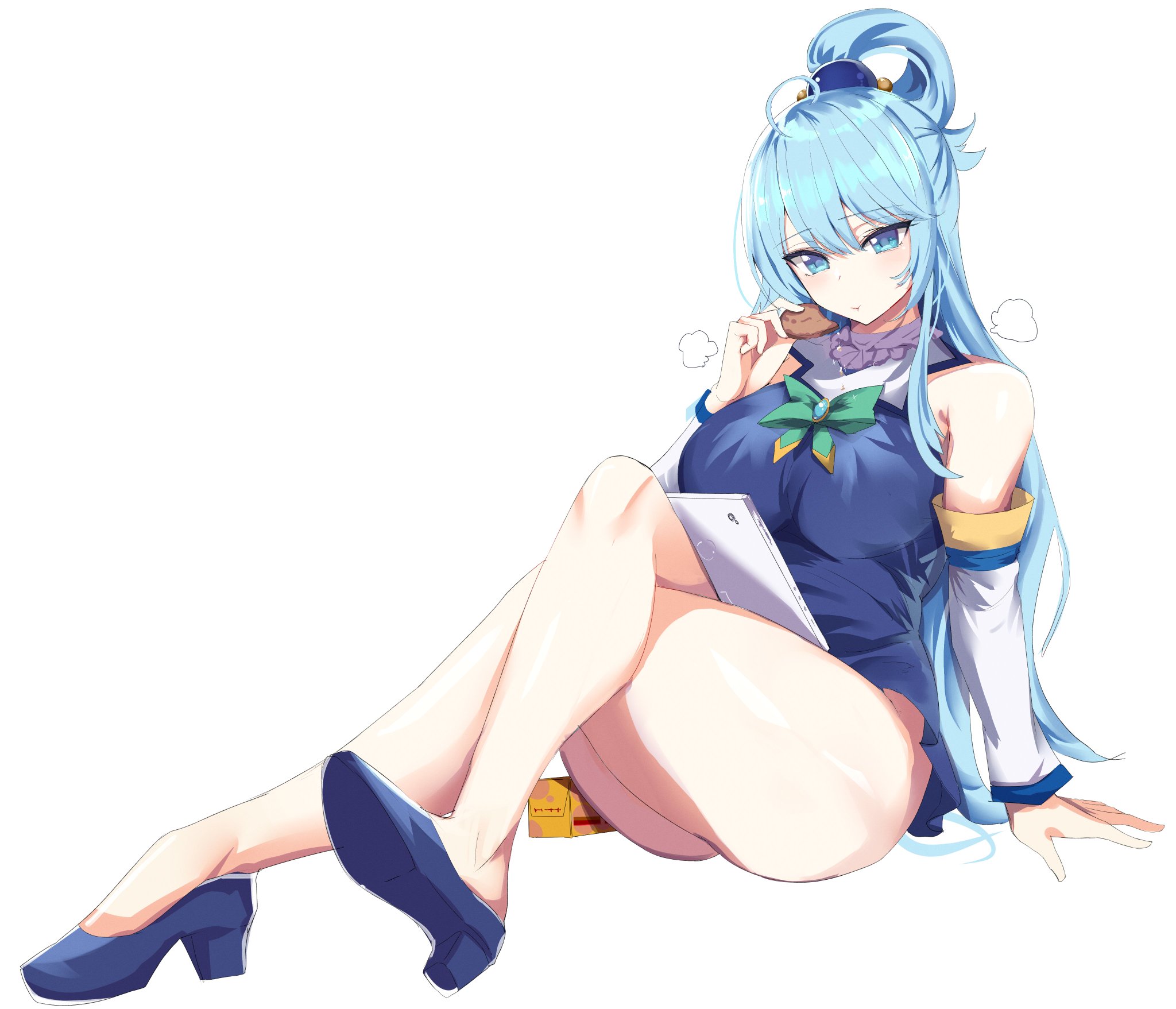 Thigh-tastic Aqua (Hanasaka) [KonoSuba] - Hanasaka