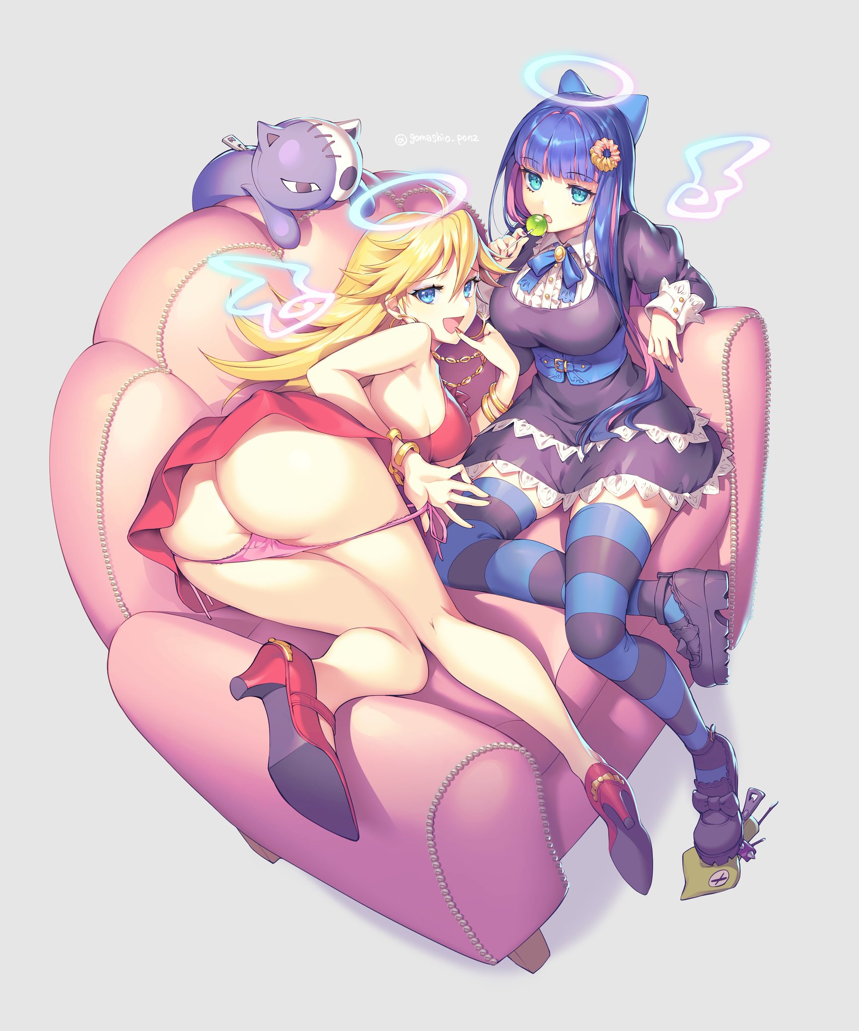 ʚ Anarchy Angels ɞ (Gomashio Ponz) [Panty & Stocking with Garterbelt] - Gomashio Ponz