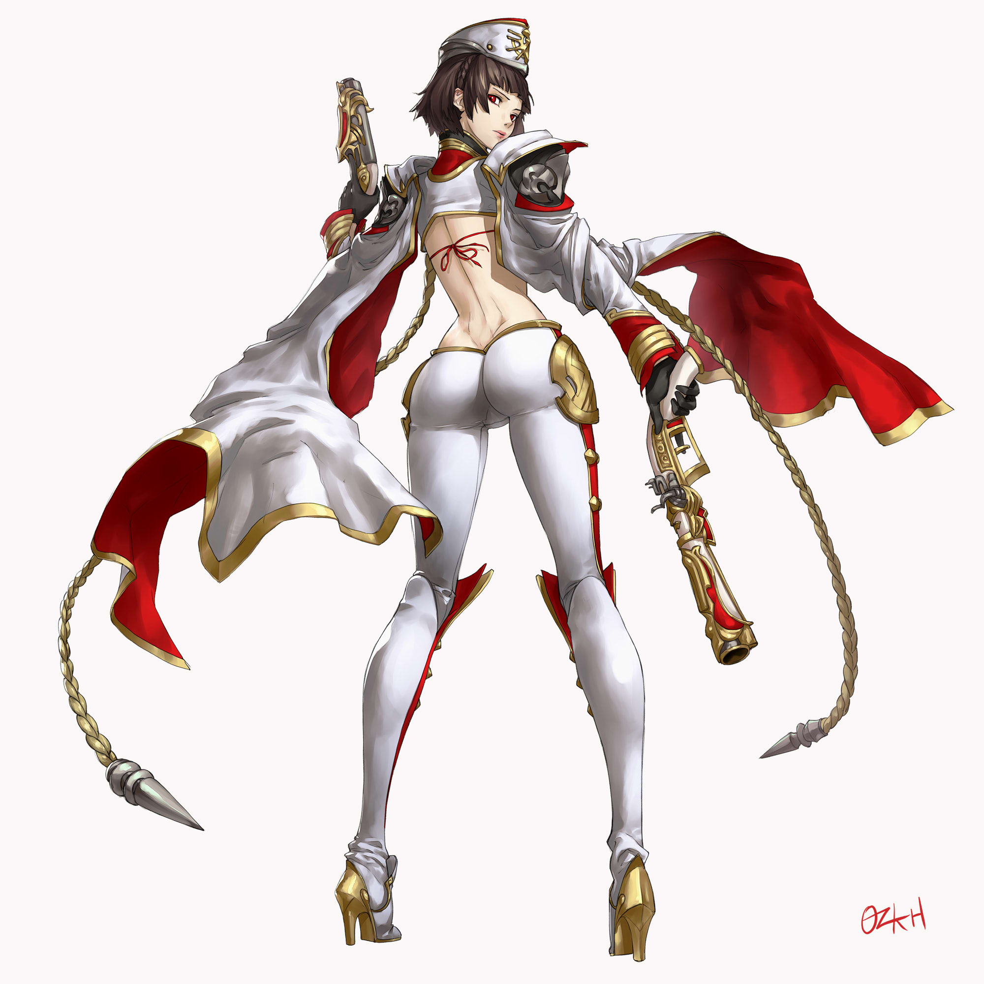 Long Legs (Makoto as Ilsa from Granblue by ozkh6) - Makoto as Ilsa from Granblue by ozkh6