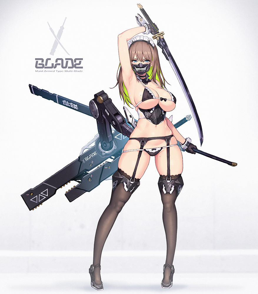 Maid Techno Sword Thing [original] - original