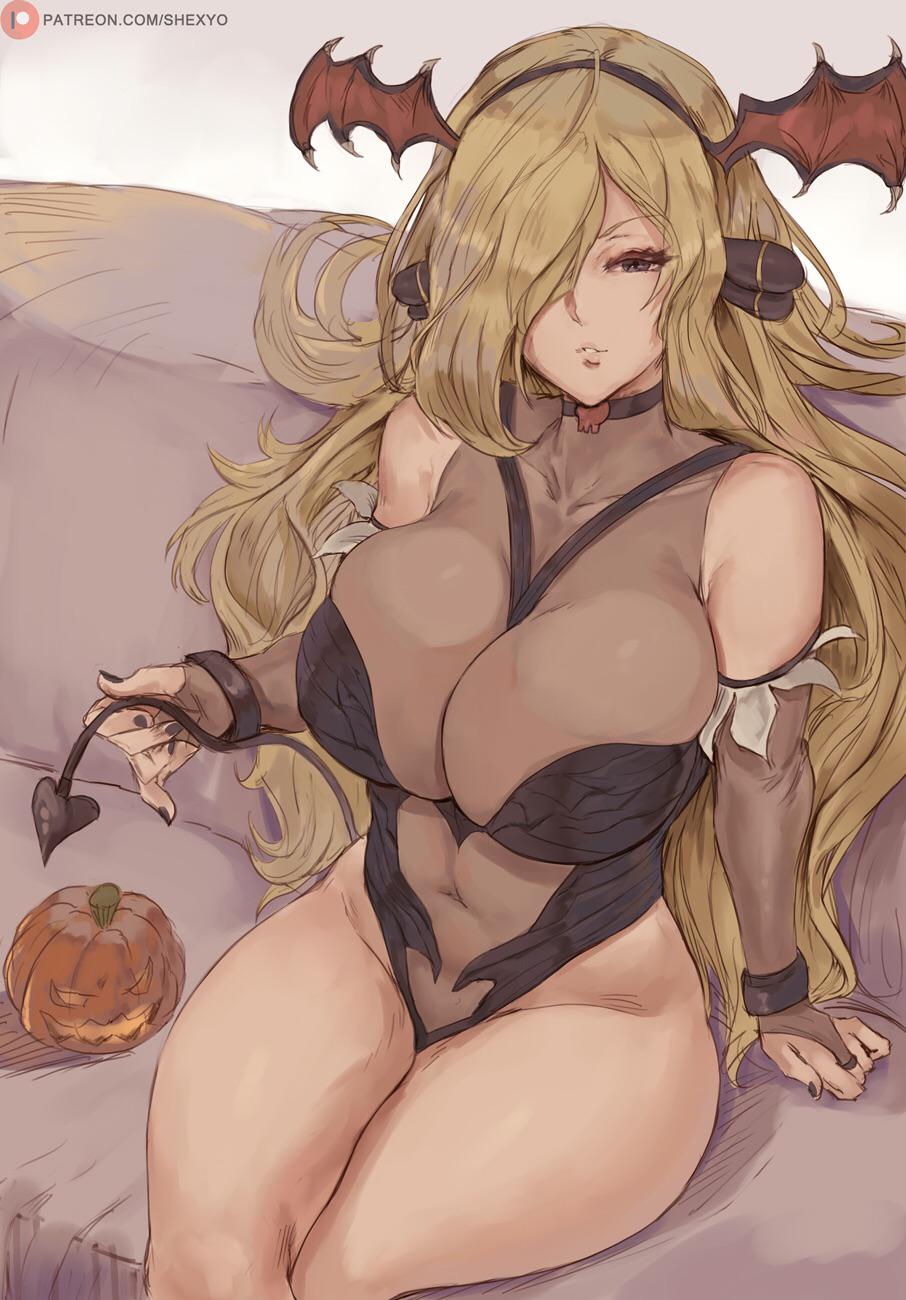 Cynthia Succubus [pokemon] - pokemon