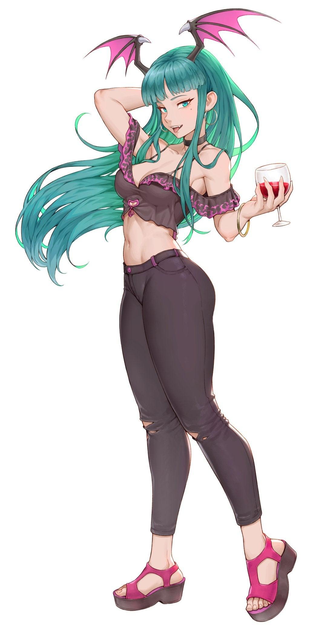 Wrap me up, please [Darkstalkers] - Darkstalkers
