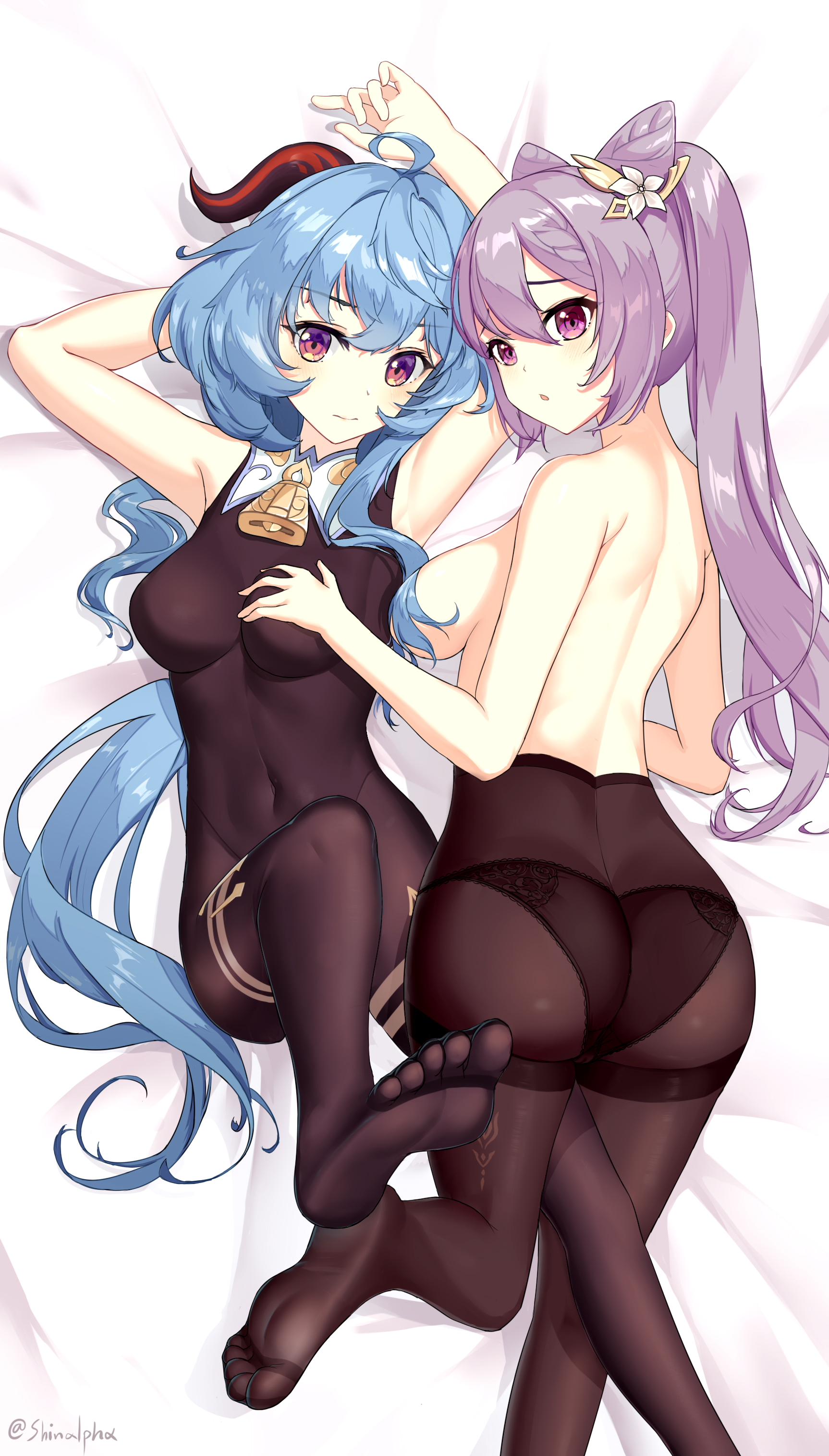 Ganyu & Keqing (shinalpha1) [Genshin Impact] - shinalpha1