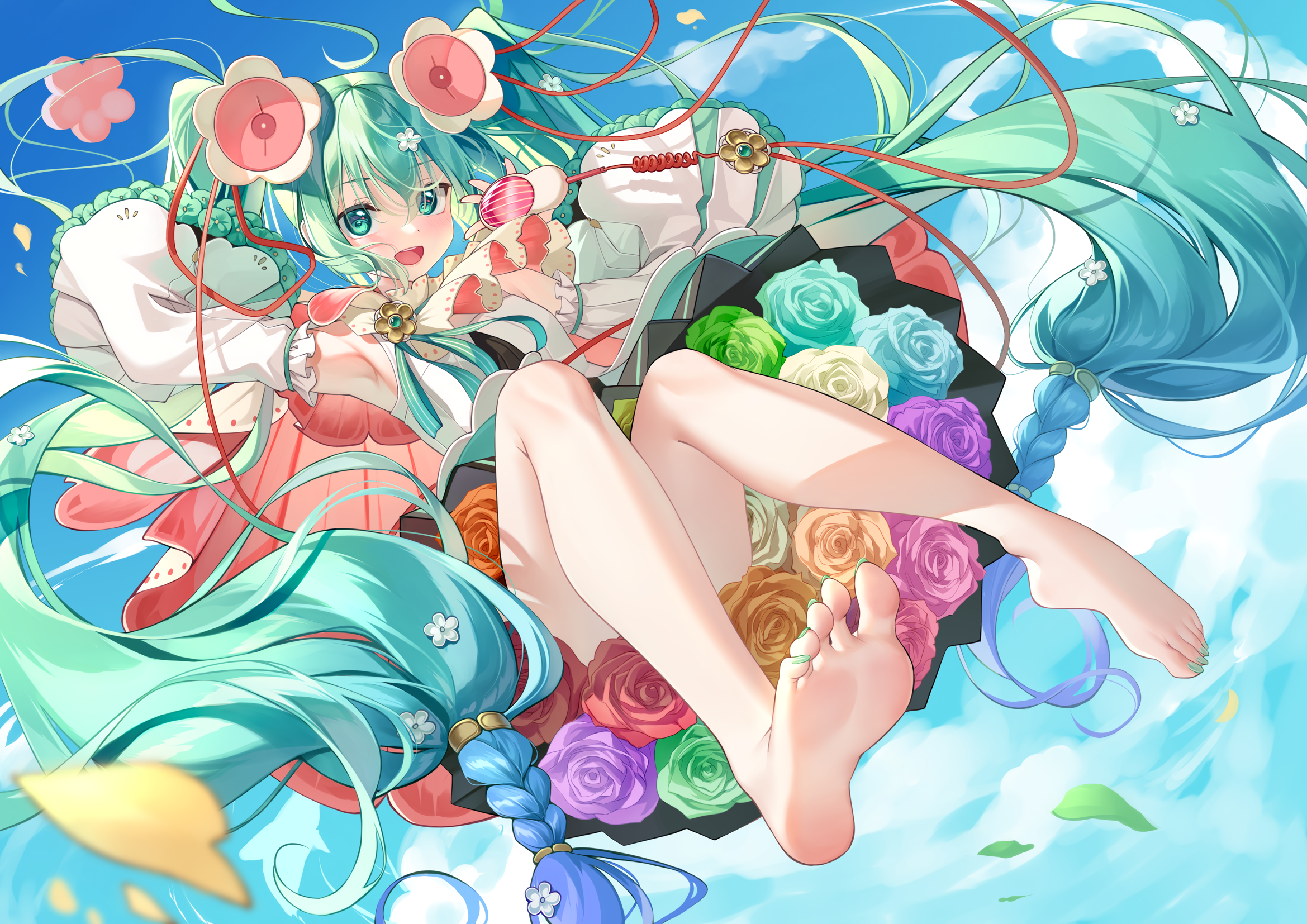 Miku legs (animelegs Anime GIF)
