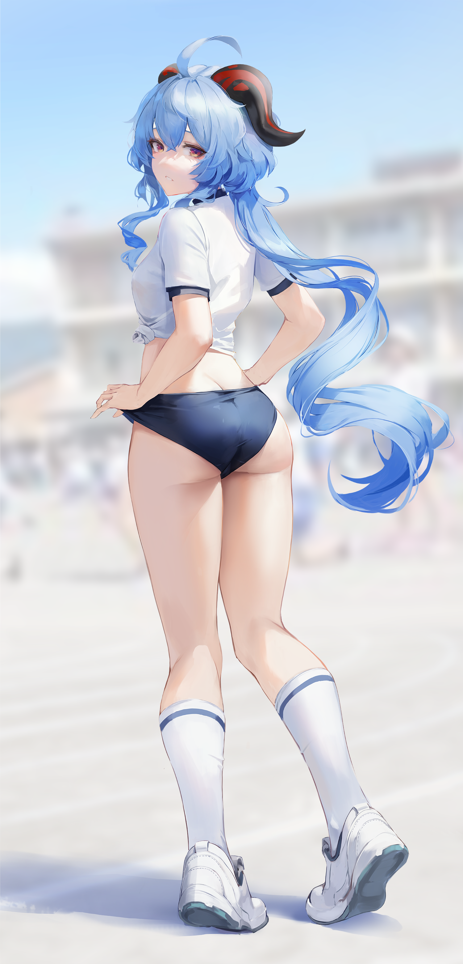 Ganyu • Genshin Impact (animelegs Anime GIF)