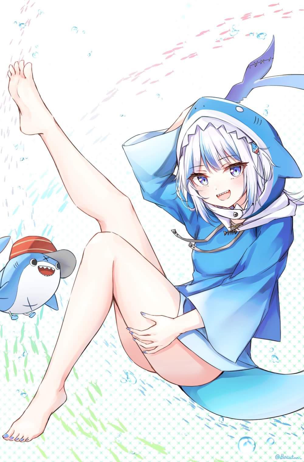 Gawr Gura (animelegs Anime GIF)