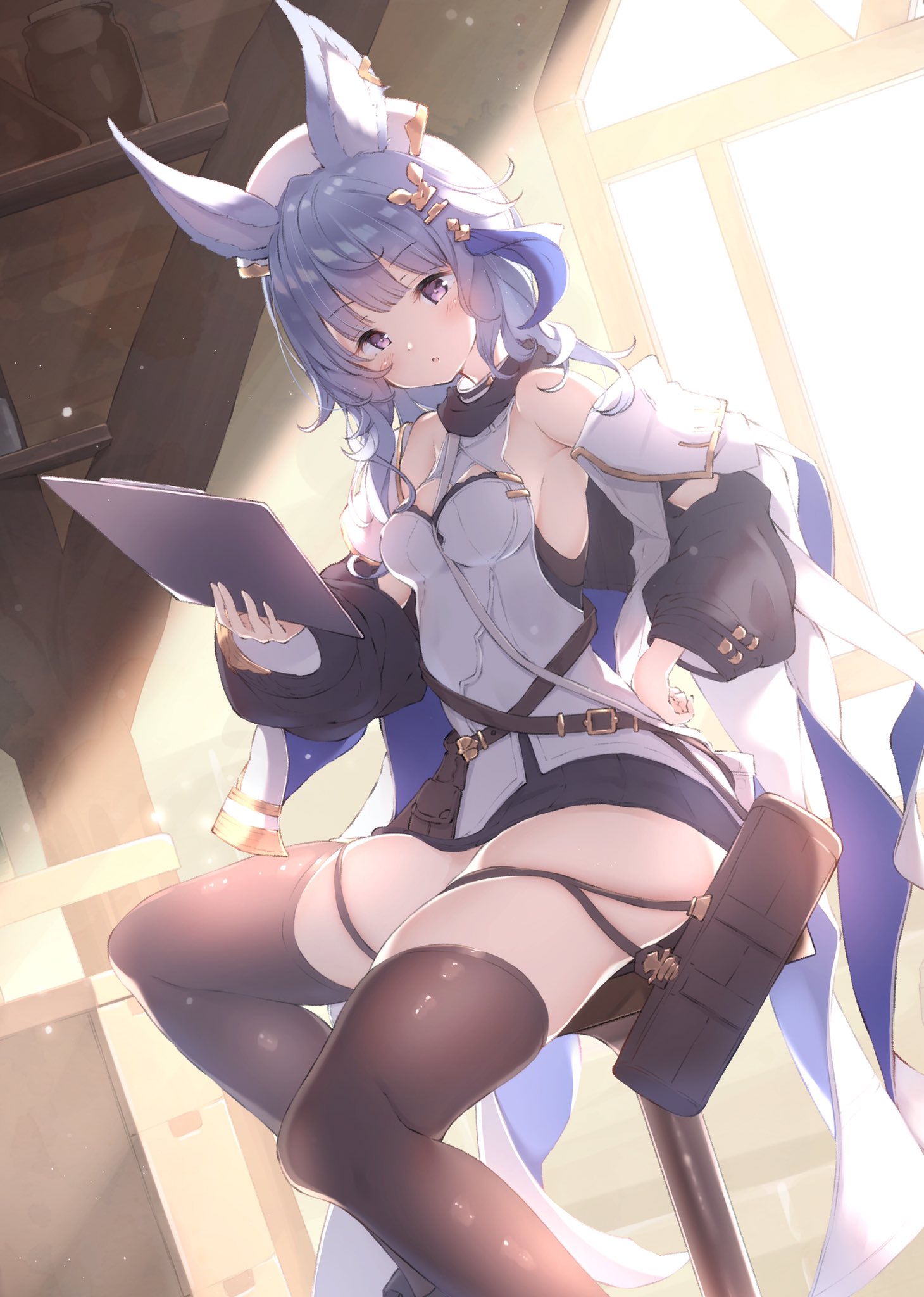 Tycho in the medical office [Granbluefantsy] (by ukiwakisen) - Granbluefantsy