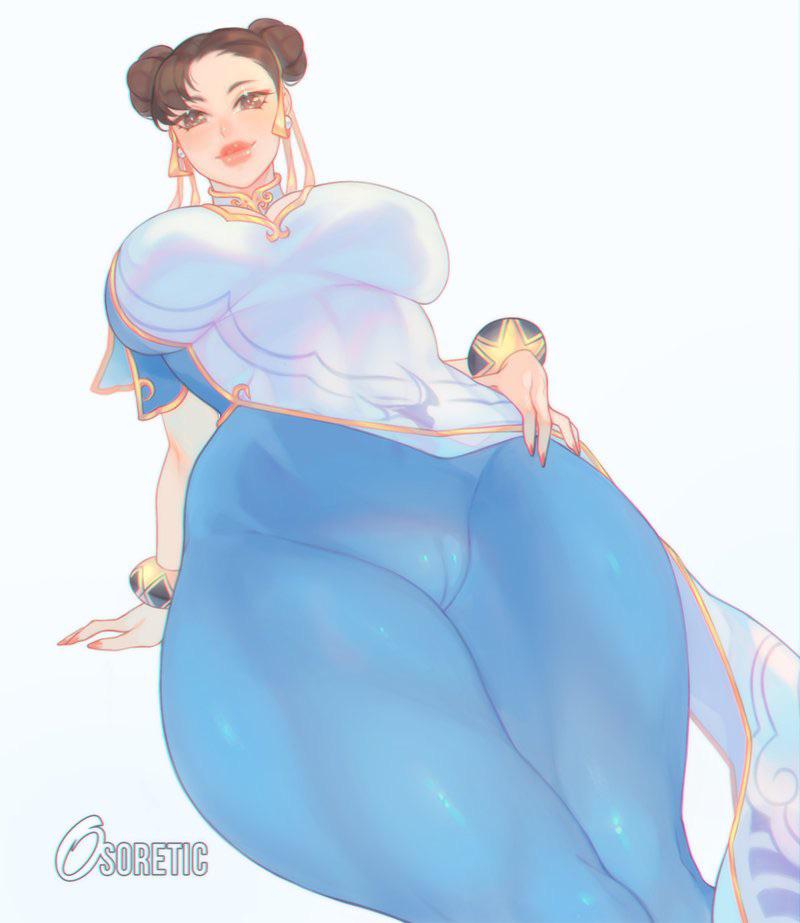 Chun-Li, Queen of Thicc (Osoretic) [Street Fighter] - Osoretic
