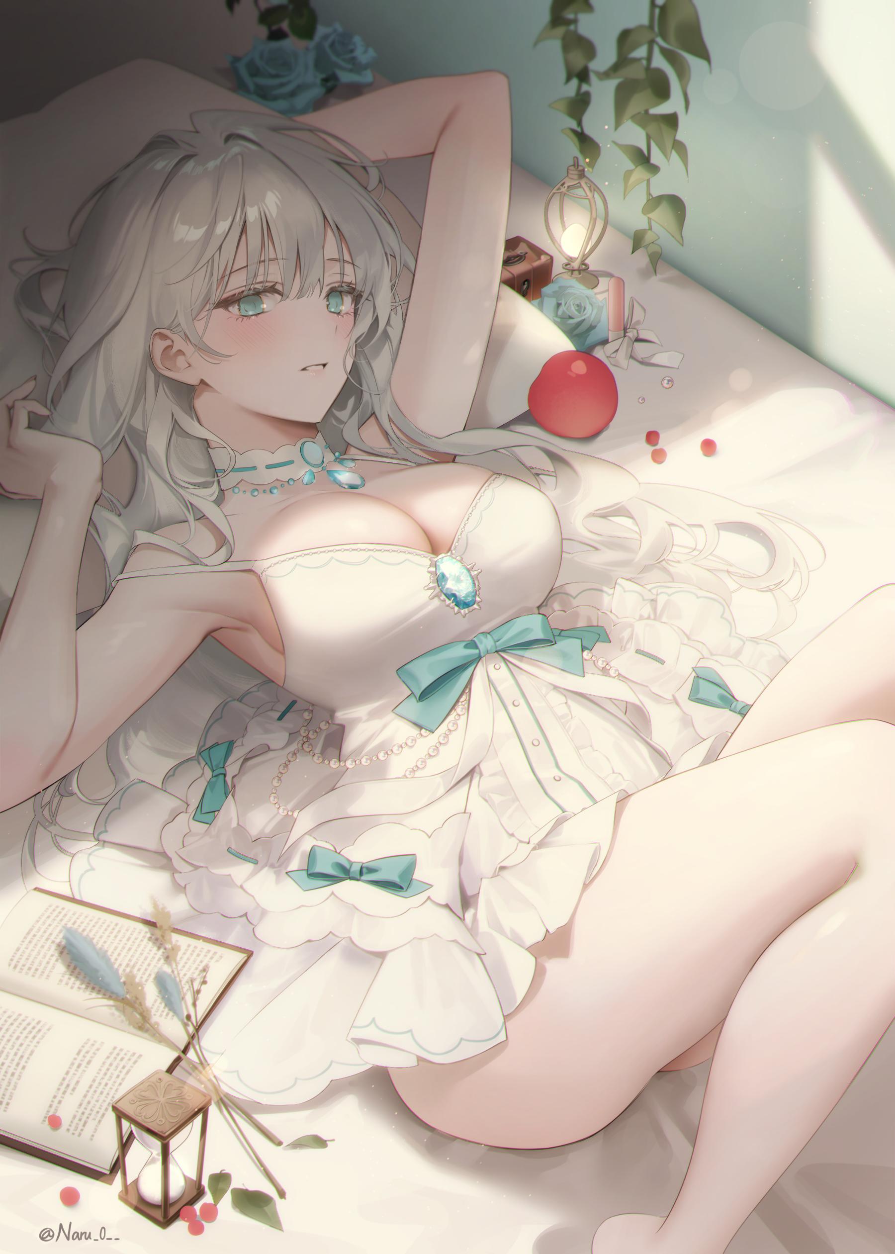Silver-Haired Poet [Artist's Original] - Artist's Original