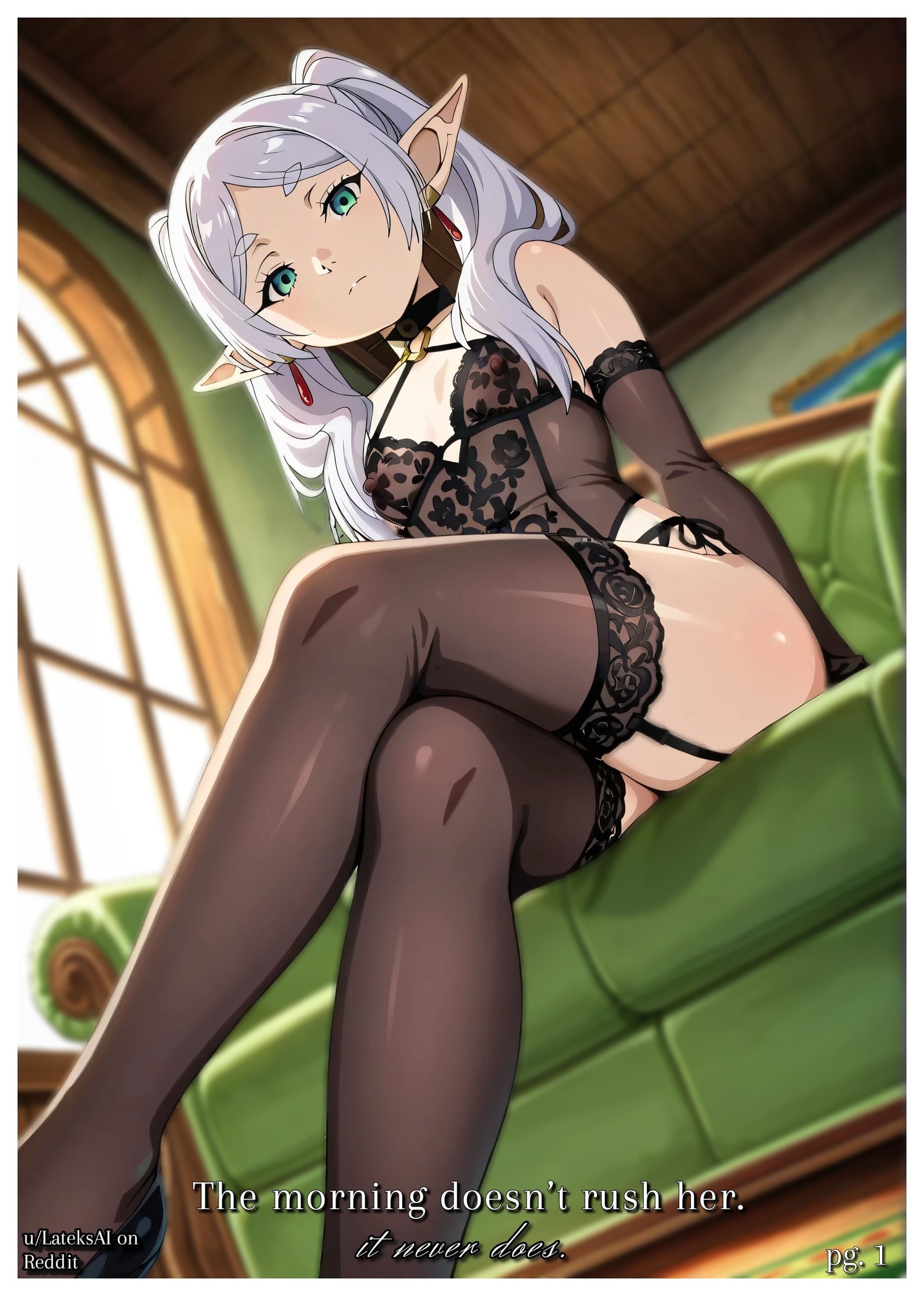 Some pages from my latest mini magazine (animelegs Anime GIF)