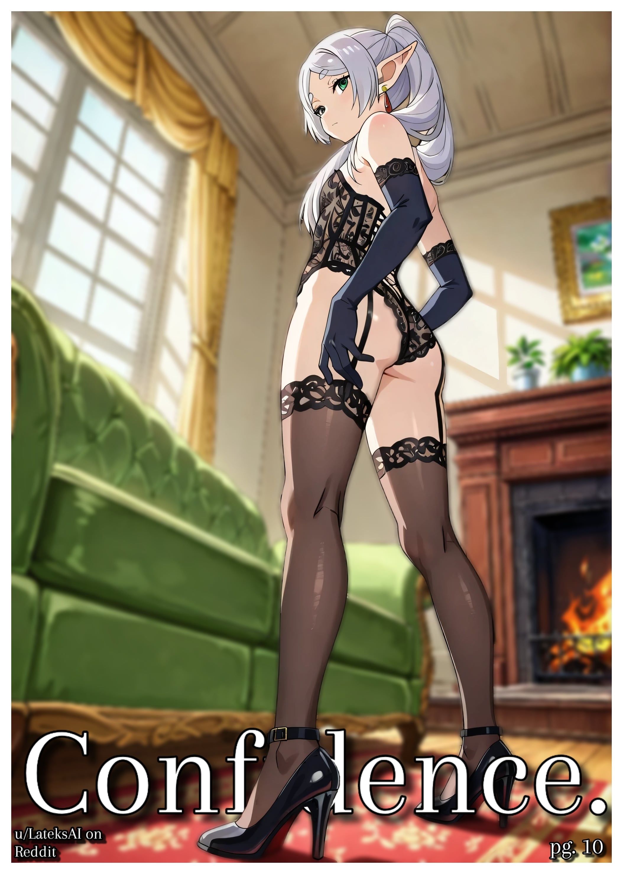 Some pages from my latest mini magazine (animelegs Anime GIF)